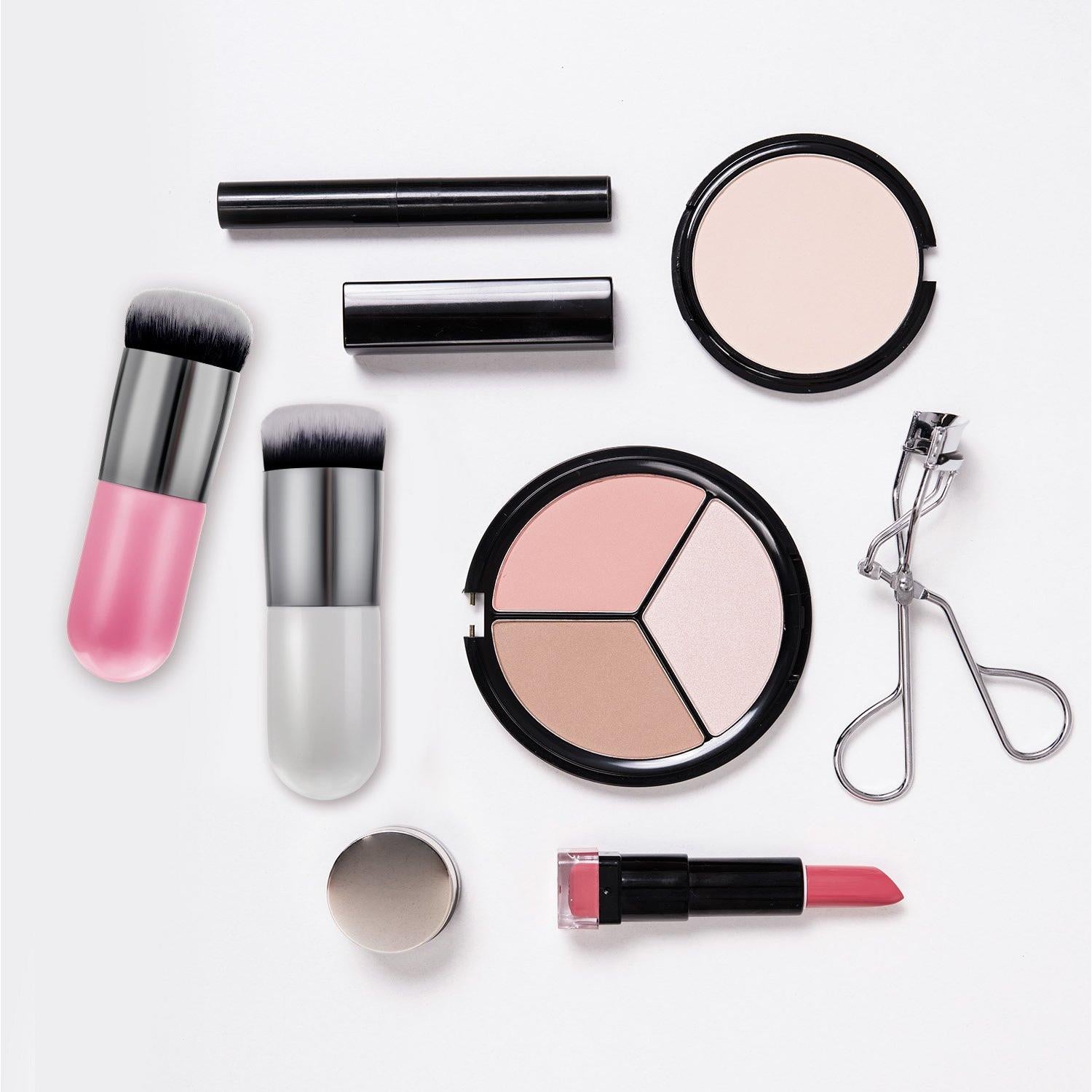 Juego de 2 Pinceles de Maquillaje Boao Kabuki Viaje