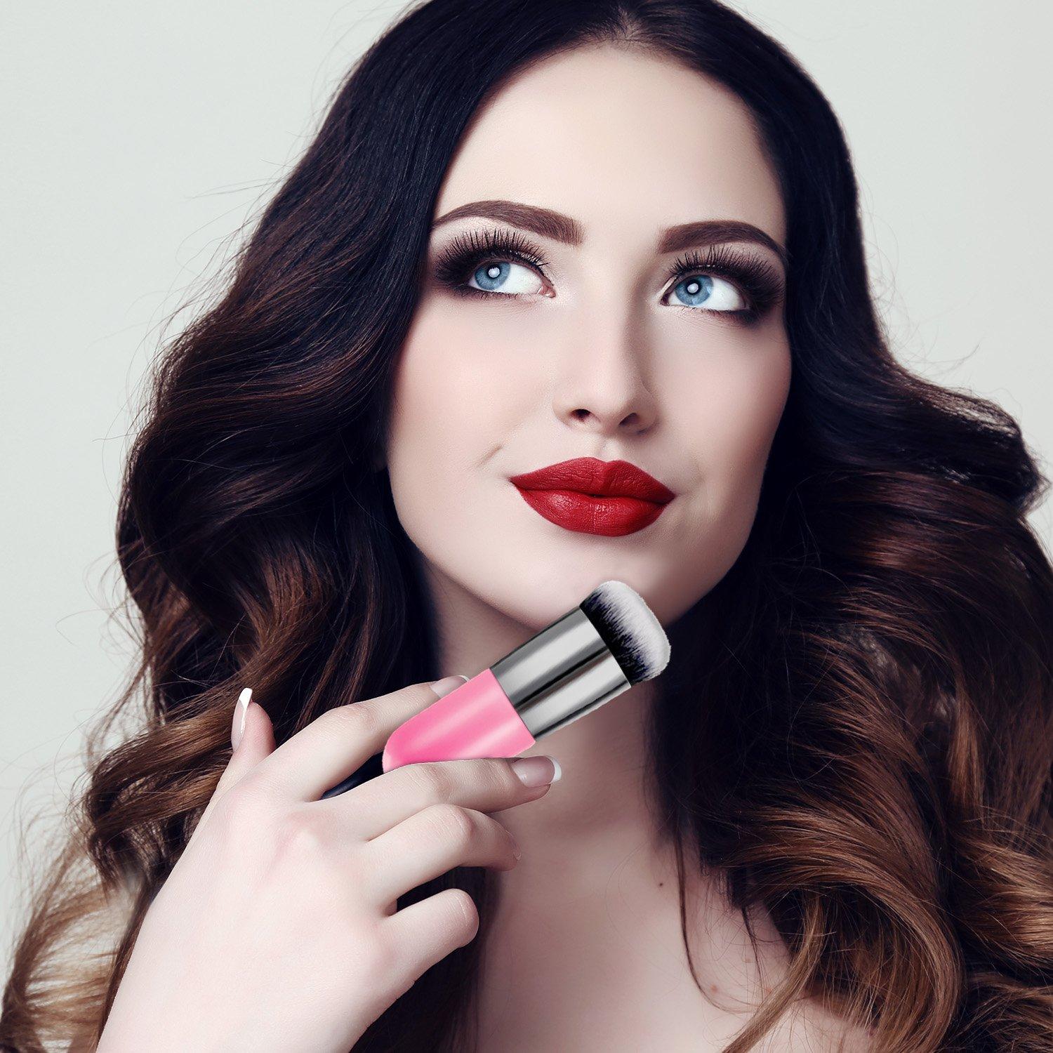 Juego de 2 Pinceles de Maquillaje Boao Kabuki Viaje