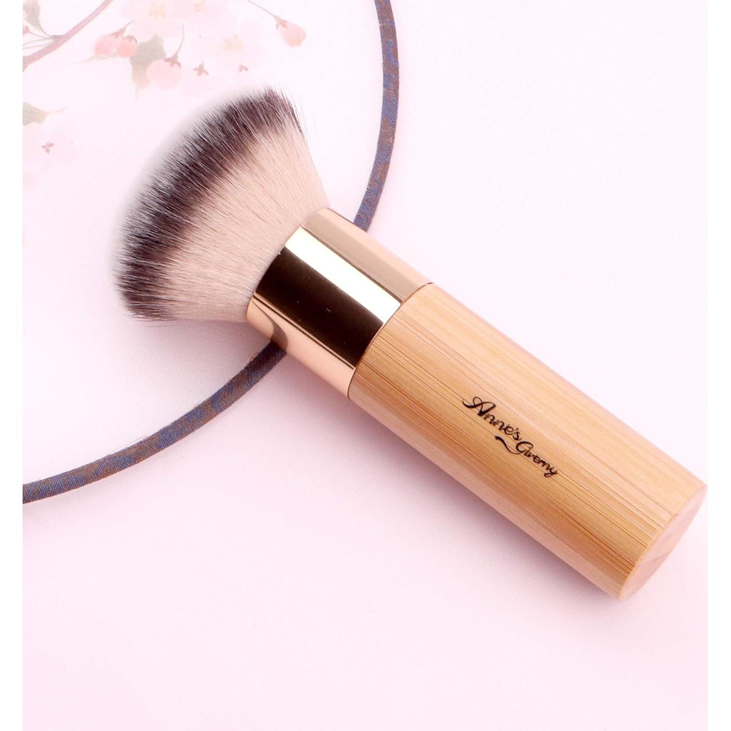Brocha de Maquillaje Anne's Giverny de Bambú Airbrush