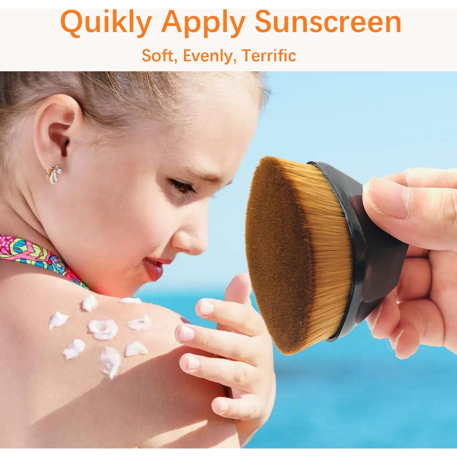 Paquete de 2 Pinceles de Maquillaje XKFLAUHM Rosa y Negro