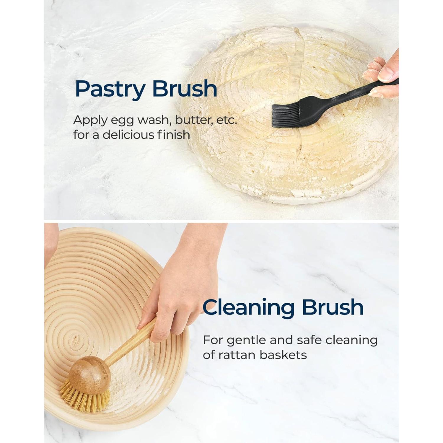 Juego de Cestas de Prueba Lorzon 10 cm Redondas y Ovaladas