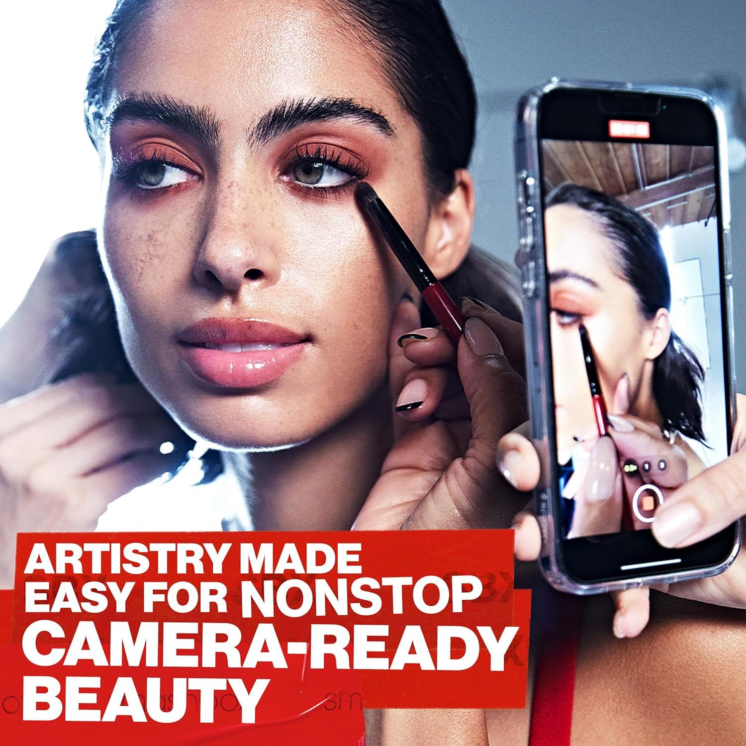 Brocha Difuminadora Smashbox para Maquillaje Líquido y Polvo