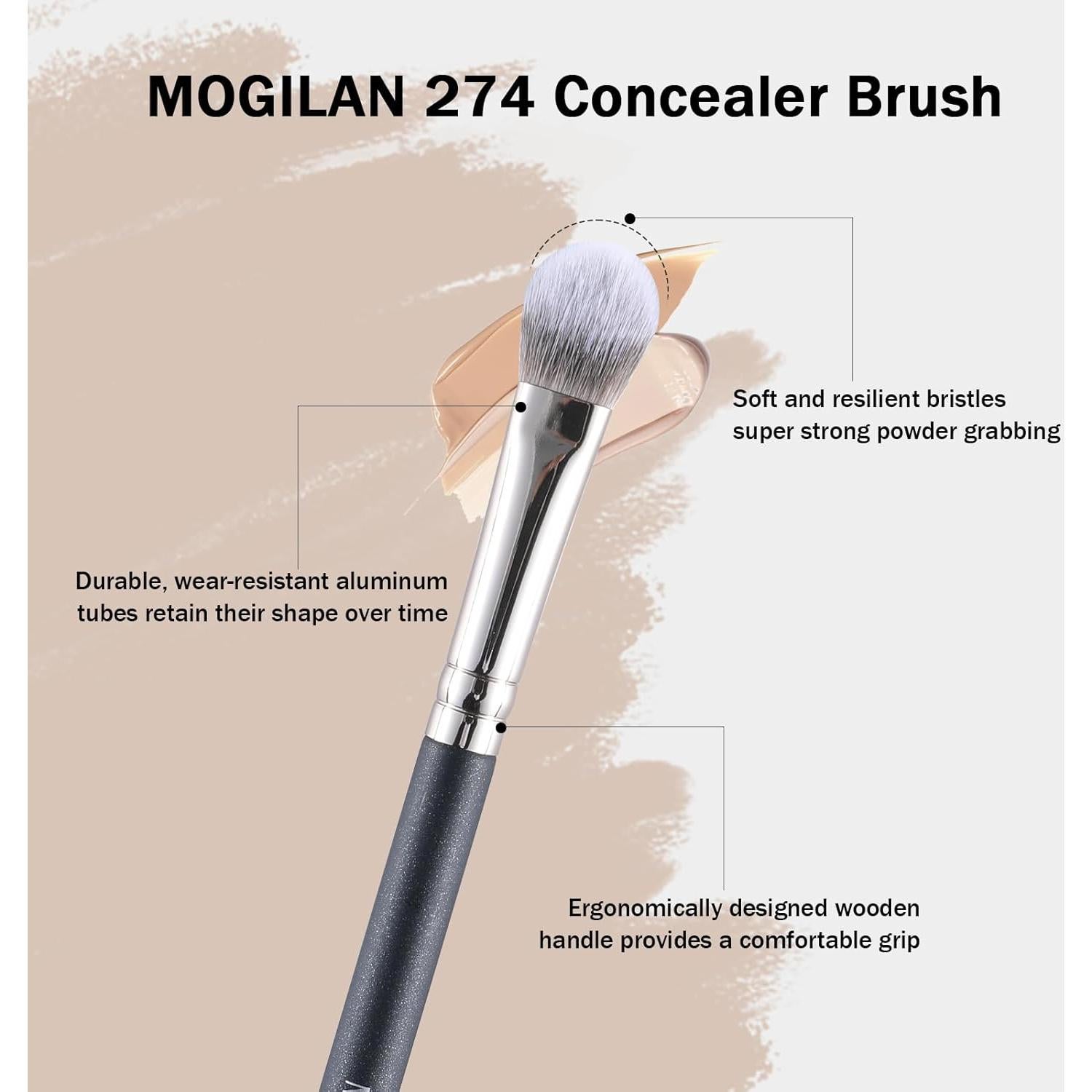 Brocha de Corrector MOGILAN 274 para Ojos - Precisión y Suavidad