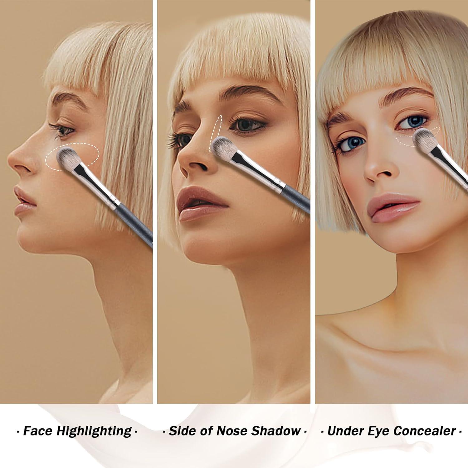 Brocha de Corrector MOGILAN 274 para Ojos - Precisión y Suavidad