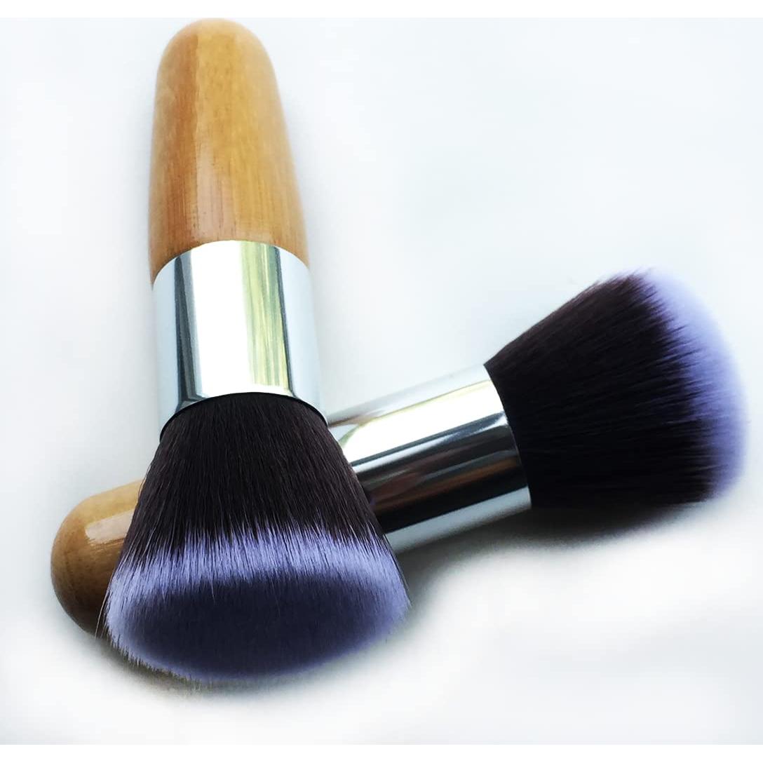 Juego de 2 Pinceles de Maquillaje RN BEAUTY - Suaves y Multifuncionales