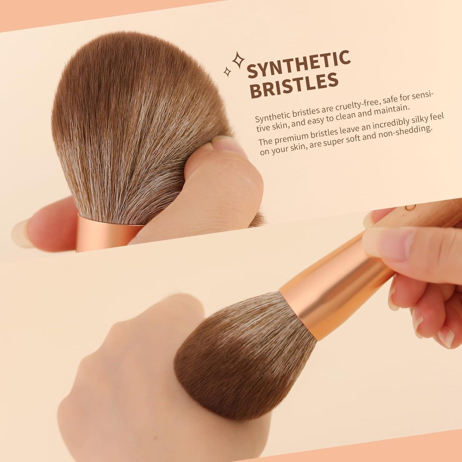 Pincel de Maquillaje Multitarea docolor - Cerdas Sintéticas