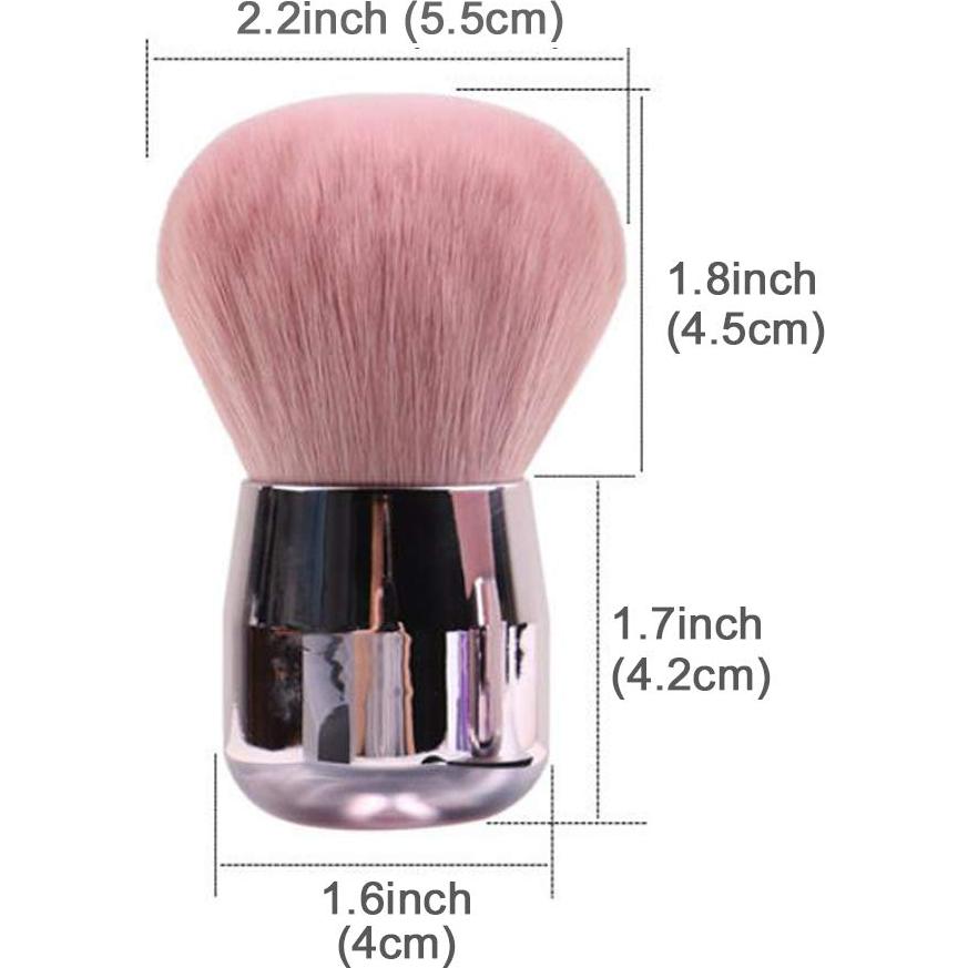 Brochas de Maquillaje Kabuki JOSALINAS Redondas 10cm