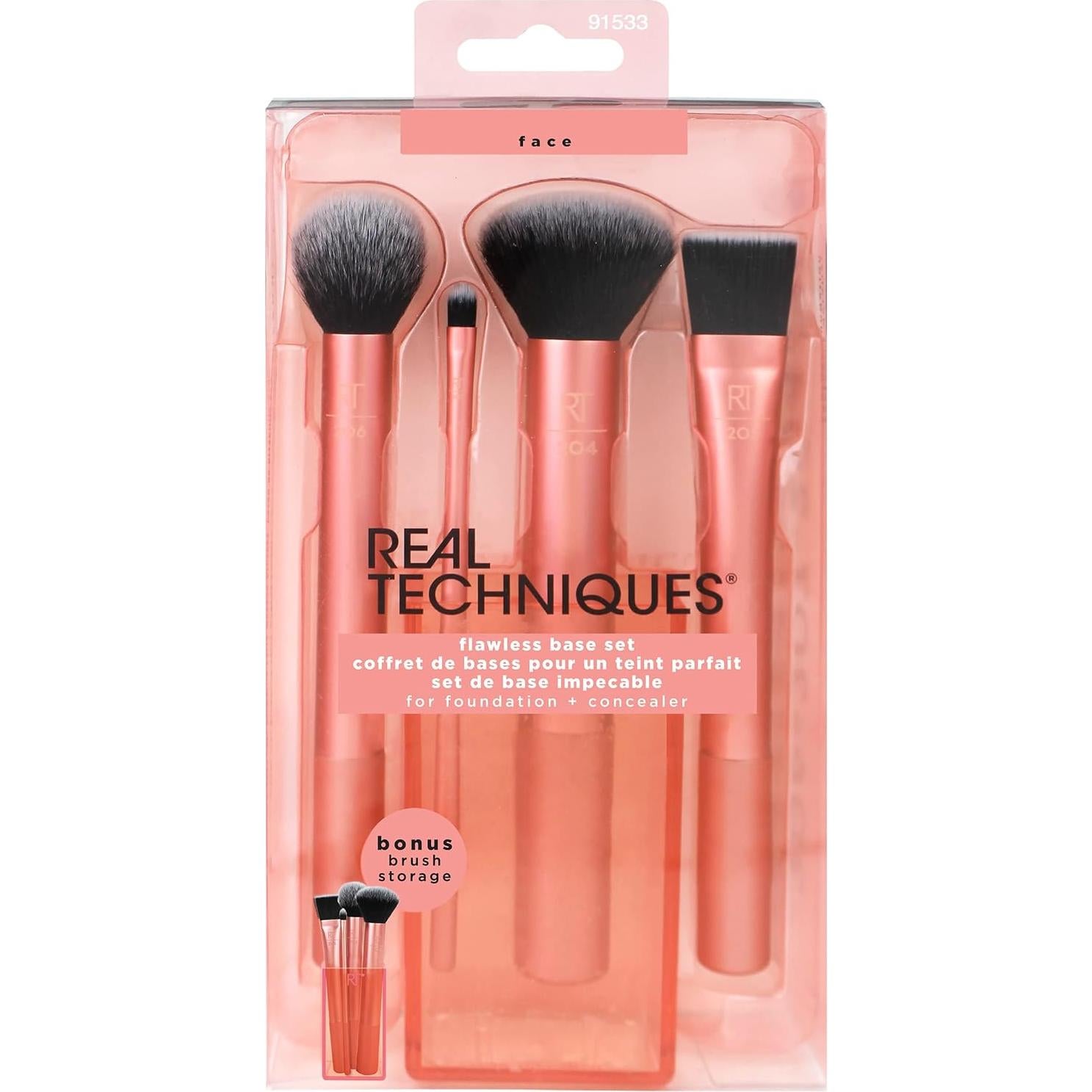 Set de Brochas Maquillaje Real Techniques 5 Piezas