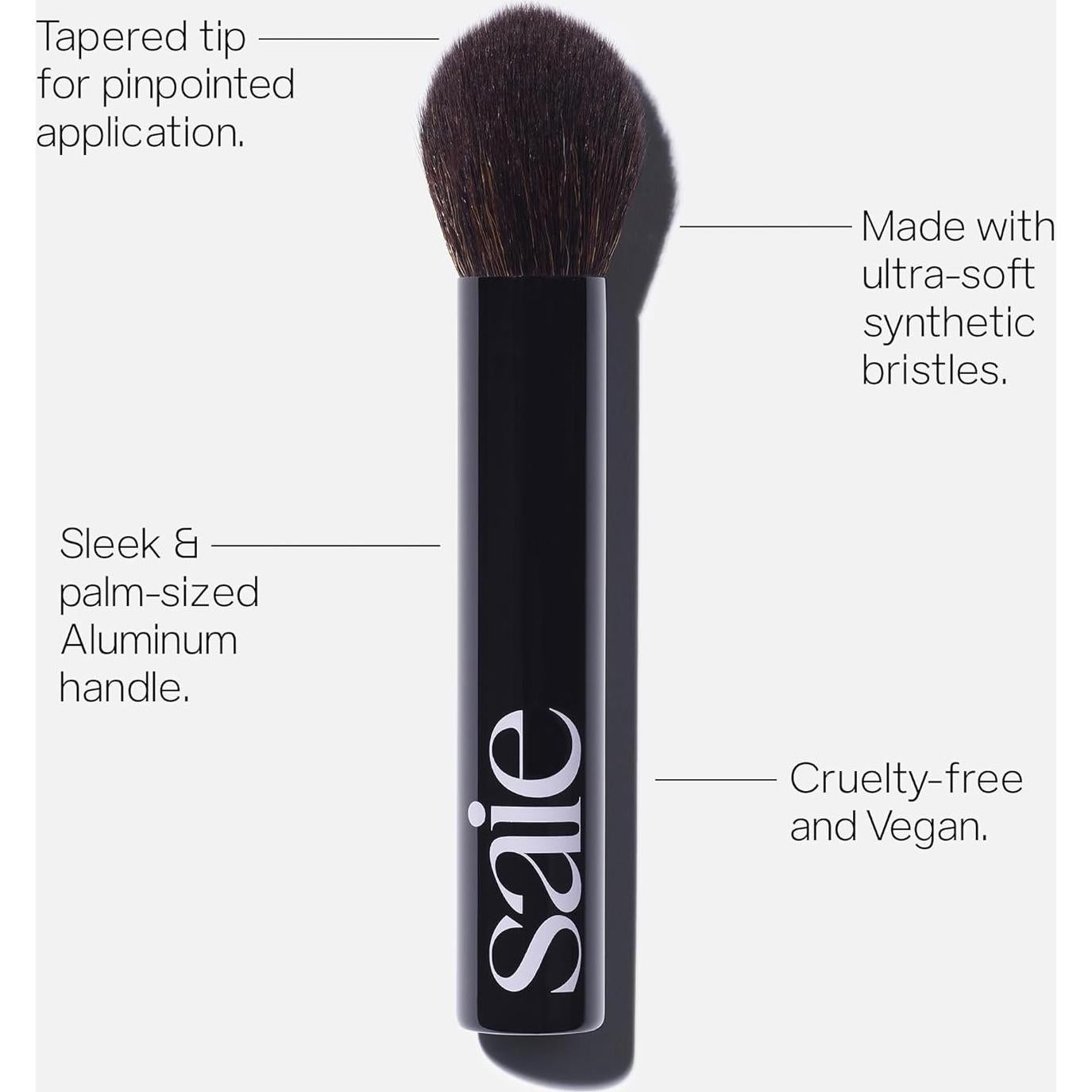 Pincel Esponjoso Saie - Multiusos para Polvo y Maquillaje