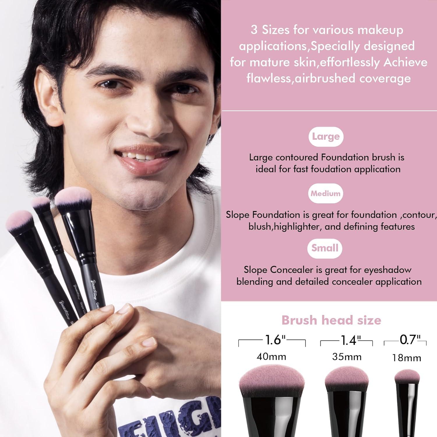 Brocha de Maquillaje Bueart Design Profesional para Contorno