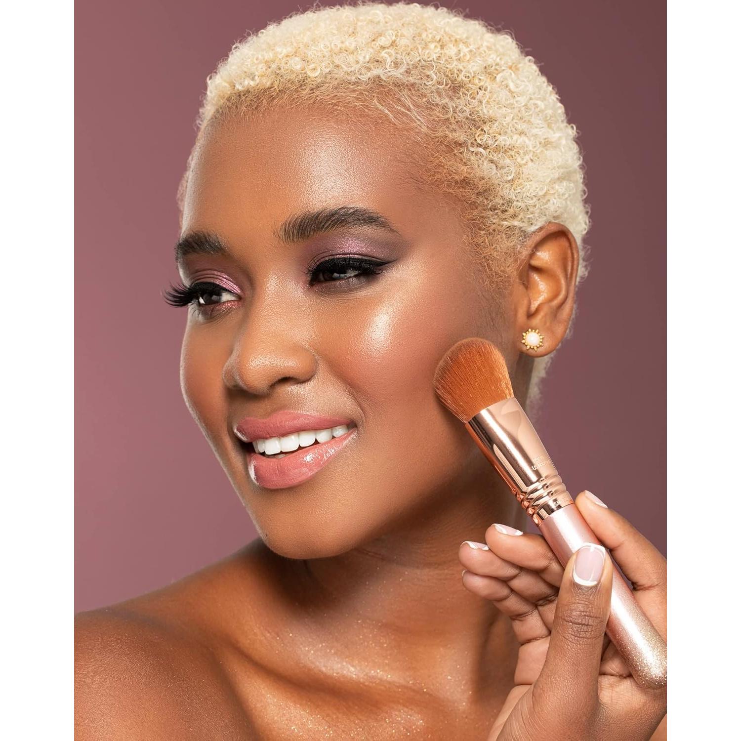 Brocha de Maquillaje Multitasker Sigma F47 - Facial 3 en 1