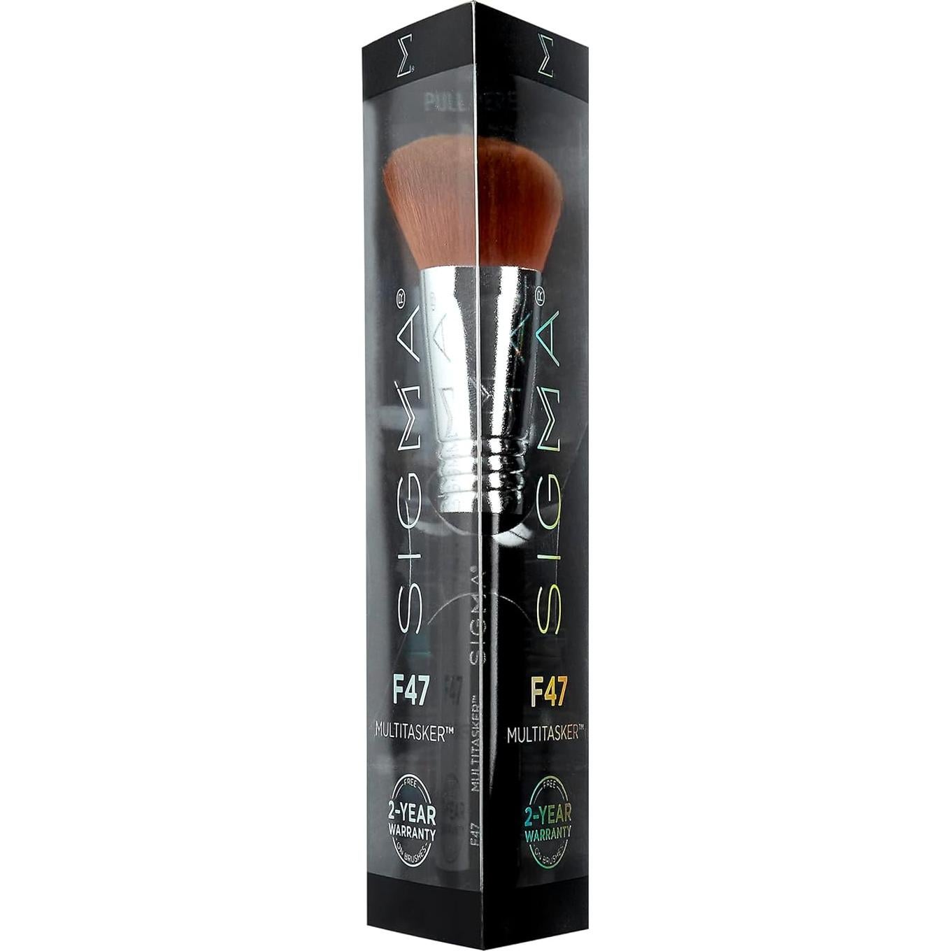 Brocha de Maquillaje Multitasker Sigma F47 - Facial 3 en 1