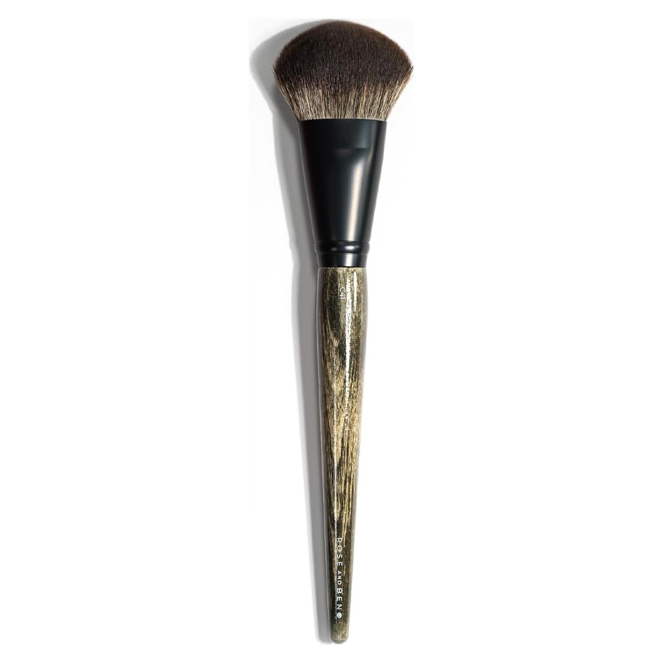 Brocha para Rubor C41 Rose y Ben Beauty - Angulada, Vegana