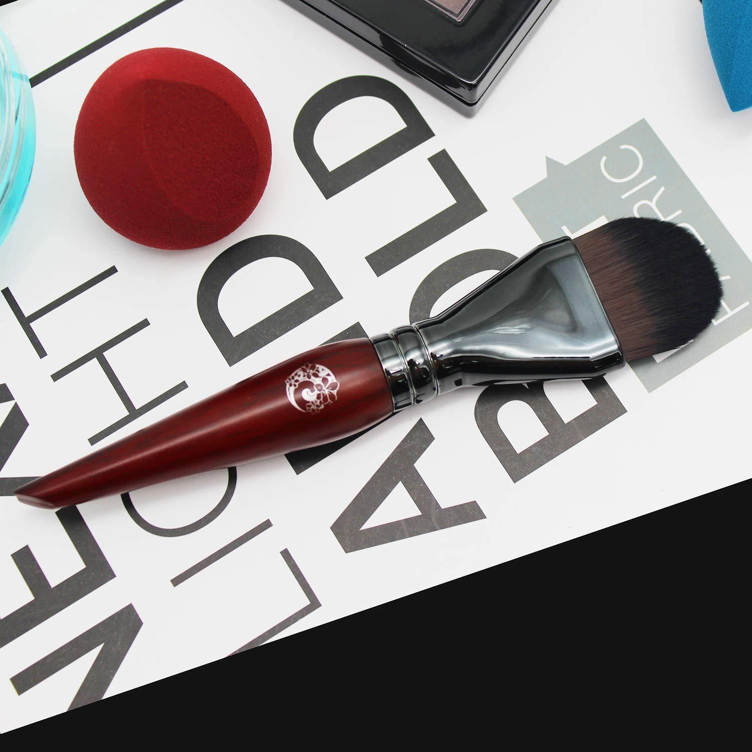 Brocha de Maquillaje ENERGY HF01 Vegana Cerdas Suaves