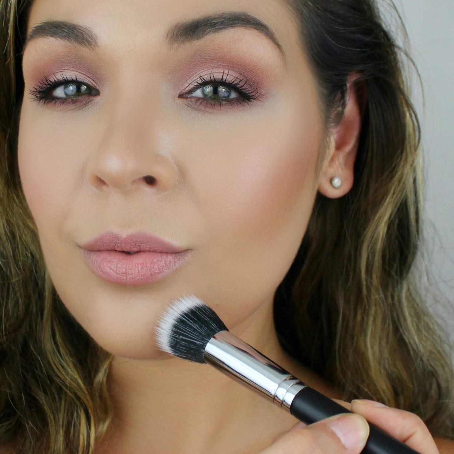 Pincel de Estampado Pequeño Beauty Junkees Doble Fibra