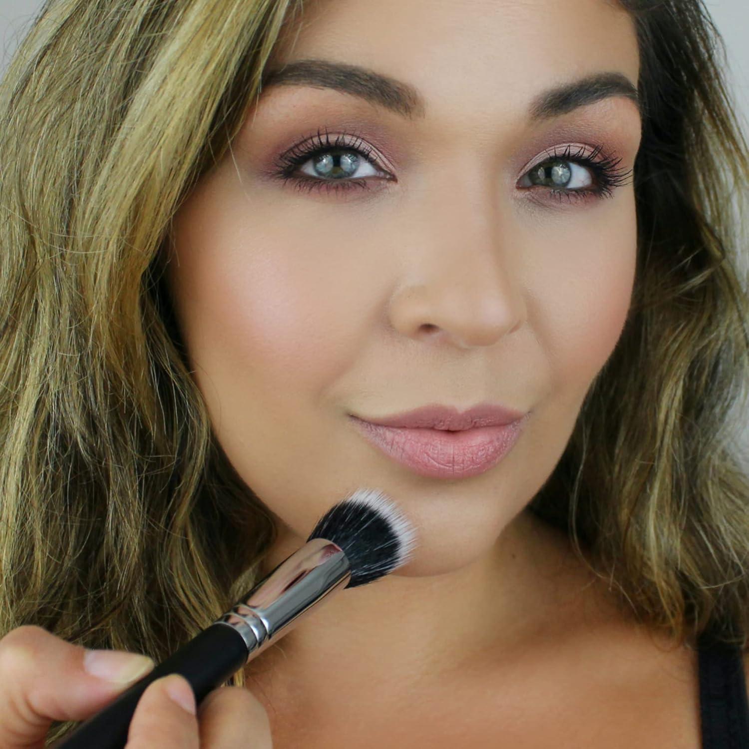 Pincel de Estampado Pequeño Beauty Junkees Doble Fibra