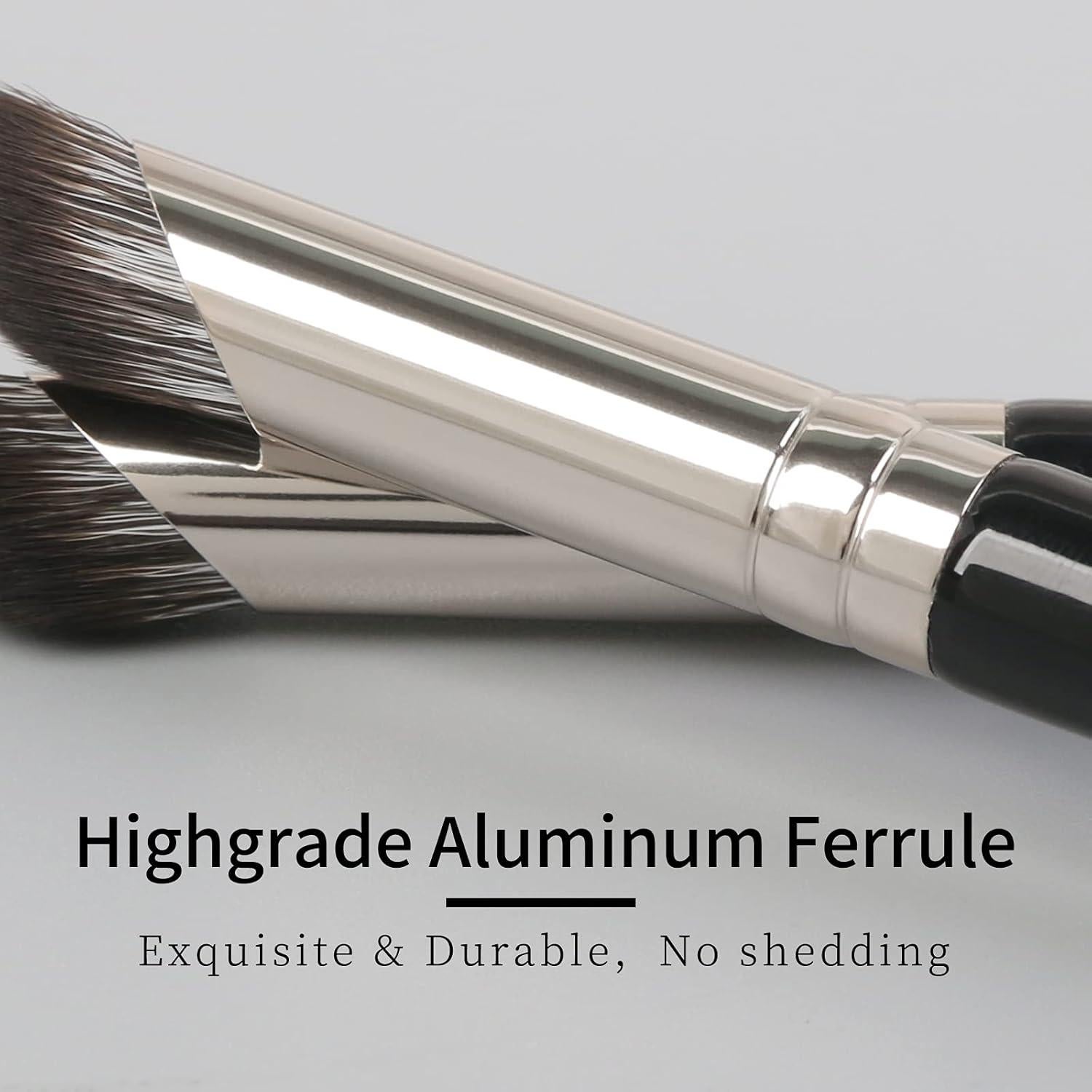 Pincel Corrector Angulado ENZO KEN 15cm Negro