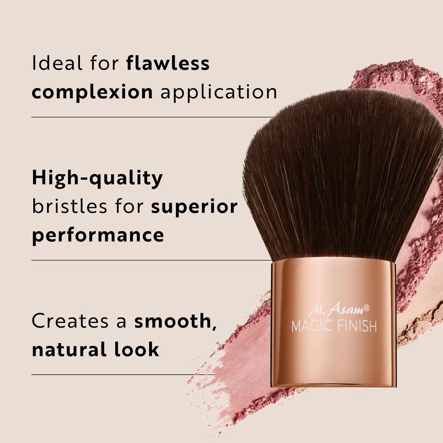 Brocha Kabuki M. Asam MAGIC FINISH Cerdas Sintéticas Premium