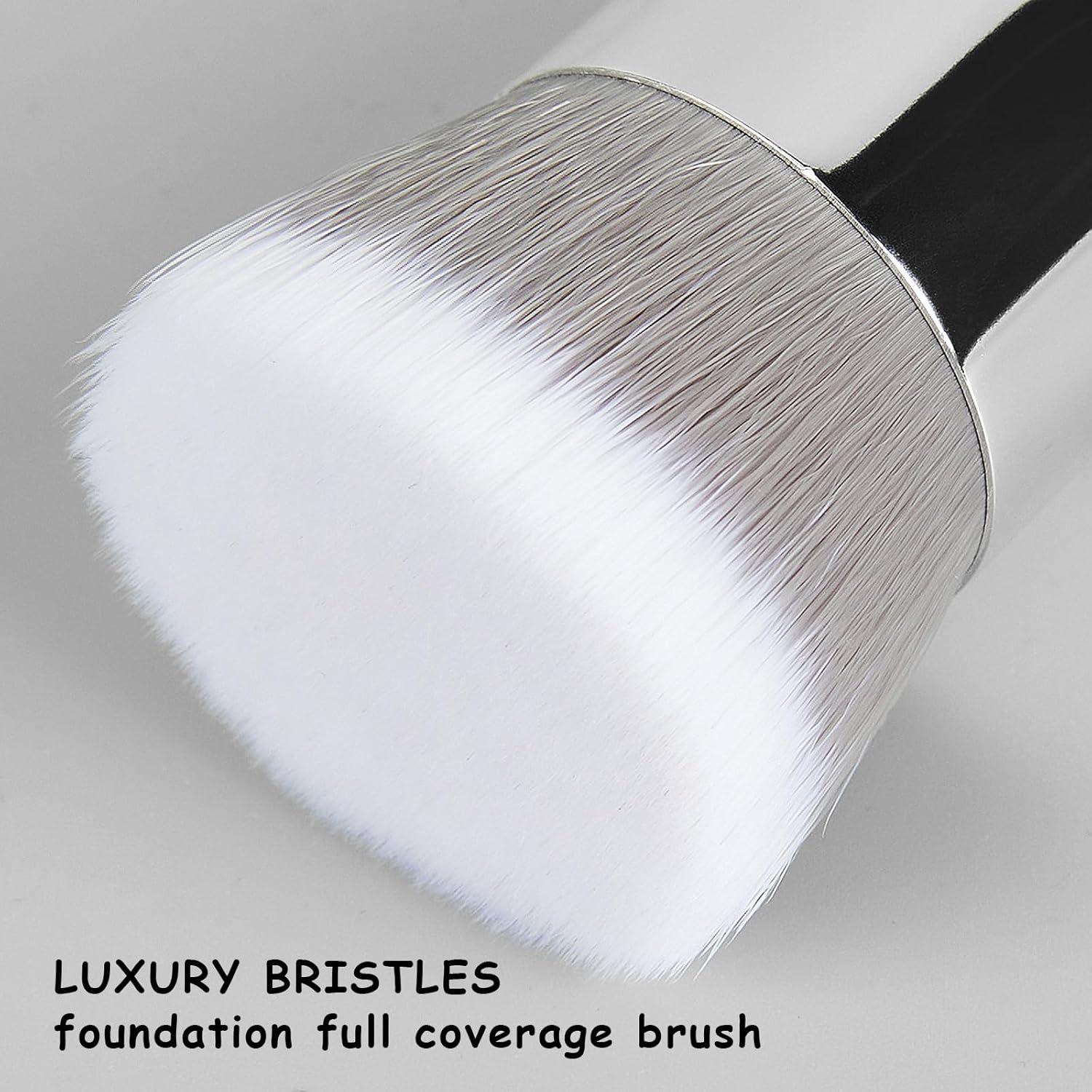 Brochas de Maquillaje Doble Cara DIFFUNY Kabuki y Corrector