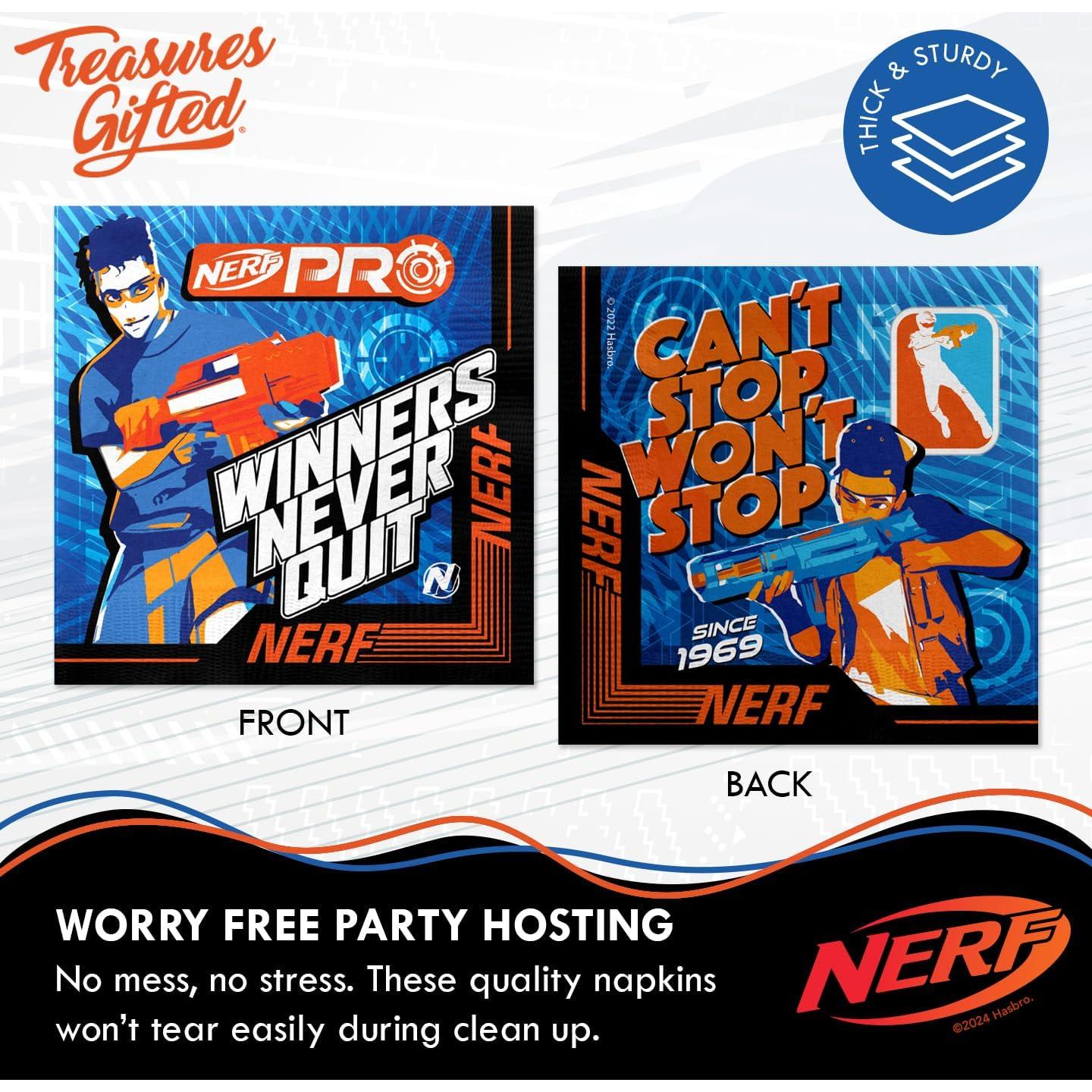 Set de Fiesta Nerf Treasures Gifted para 24 Invitados