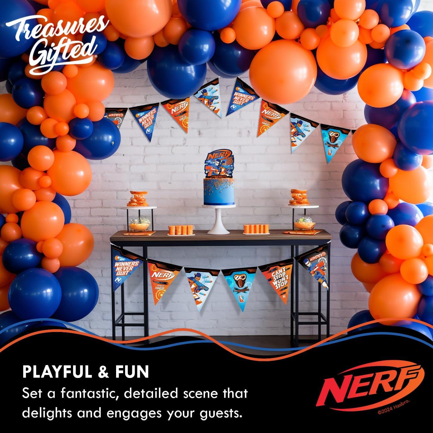 Set de Fiesta Nerf Treasures Gifted para 24 Invitados