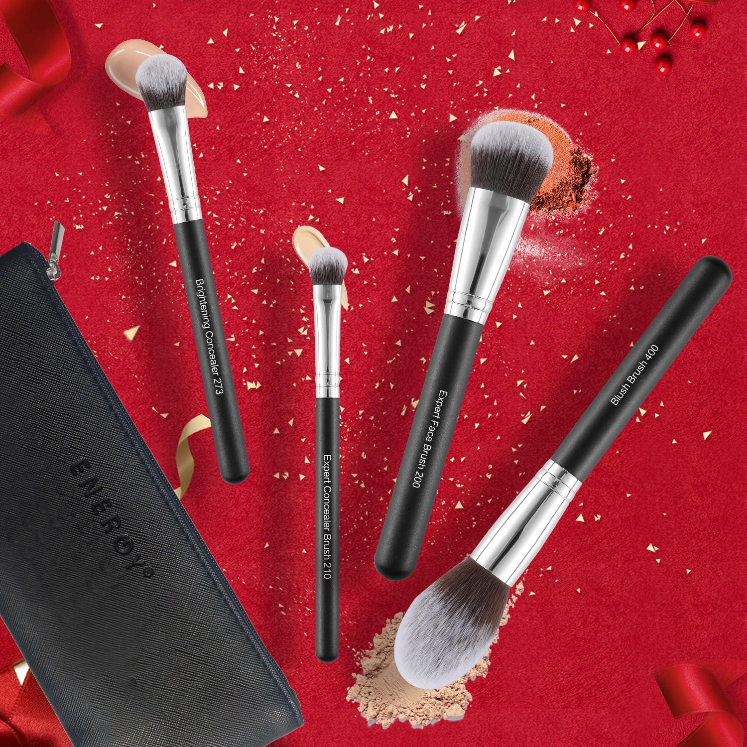 Conjunto de Brochas de Maquillaje ENERGY 4PCS Esenciales