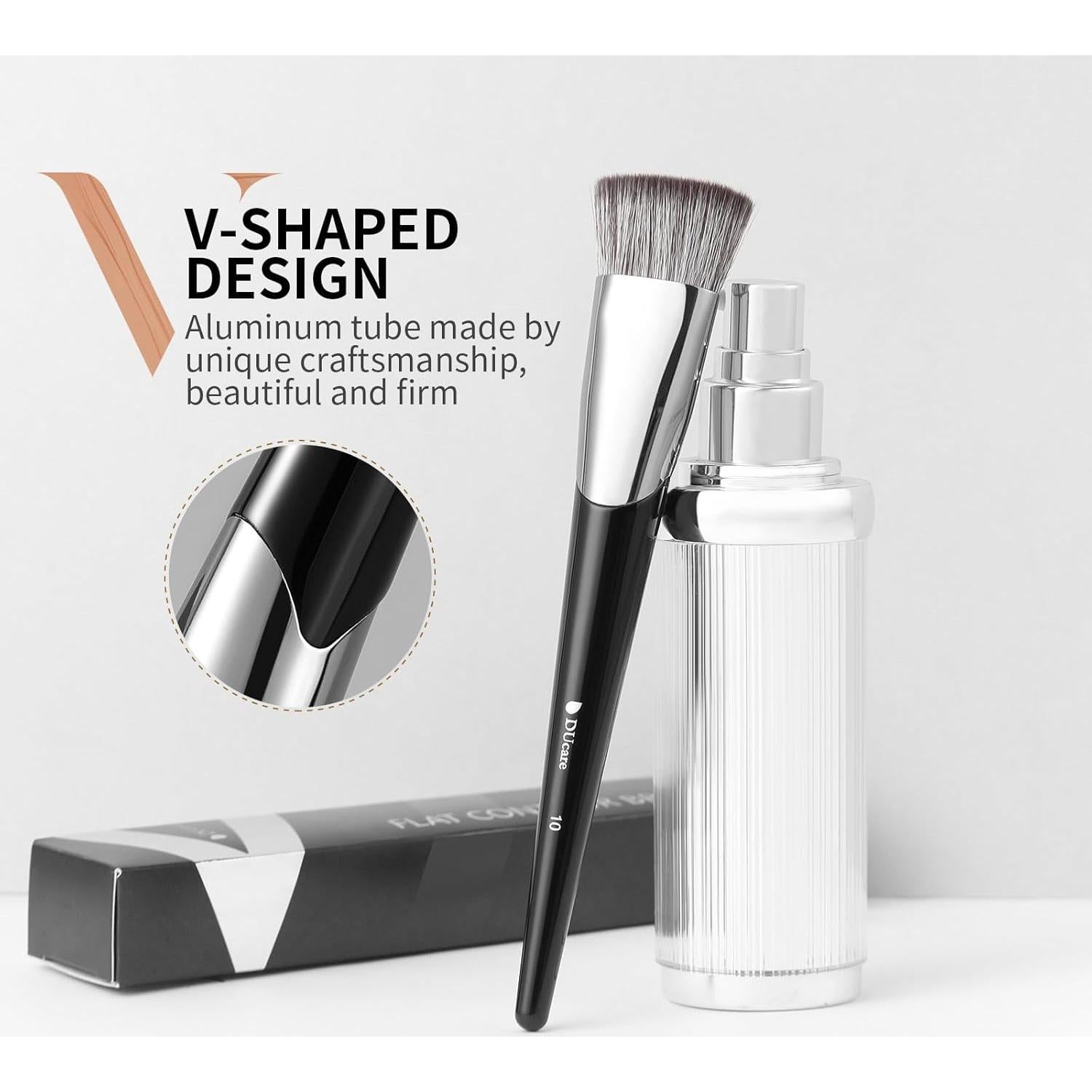 Brocha de Fundación DUcare V10 para Maquillaje Líquido