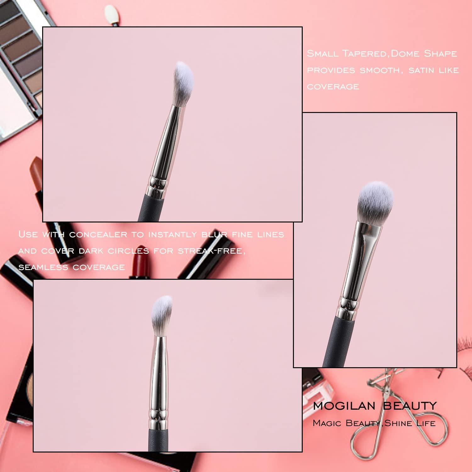 Juego de Brochas de Corrector MOGILAN 2 Piezas Veganas