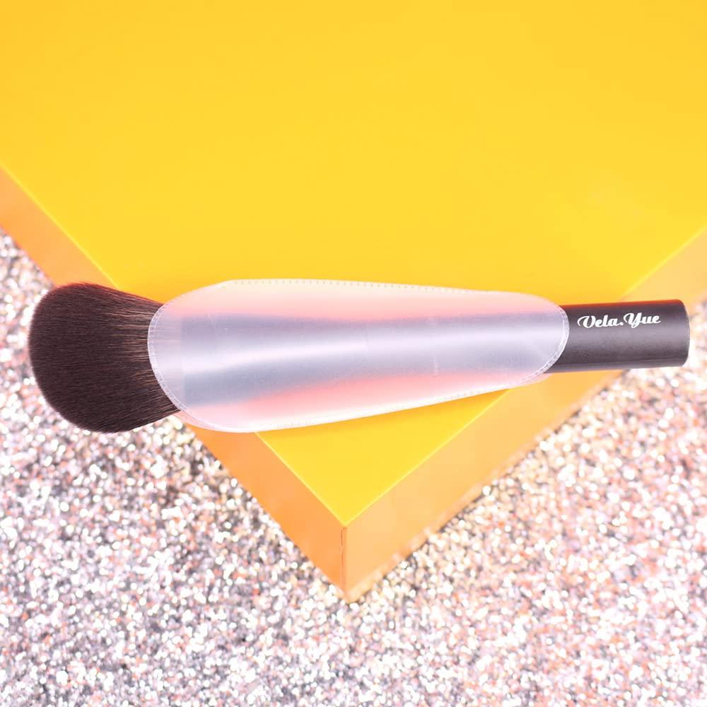 Brocha de Maquillaje Angulada VY para Polvo Facial 20cm