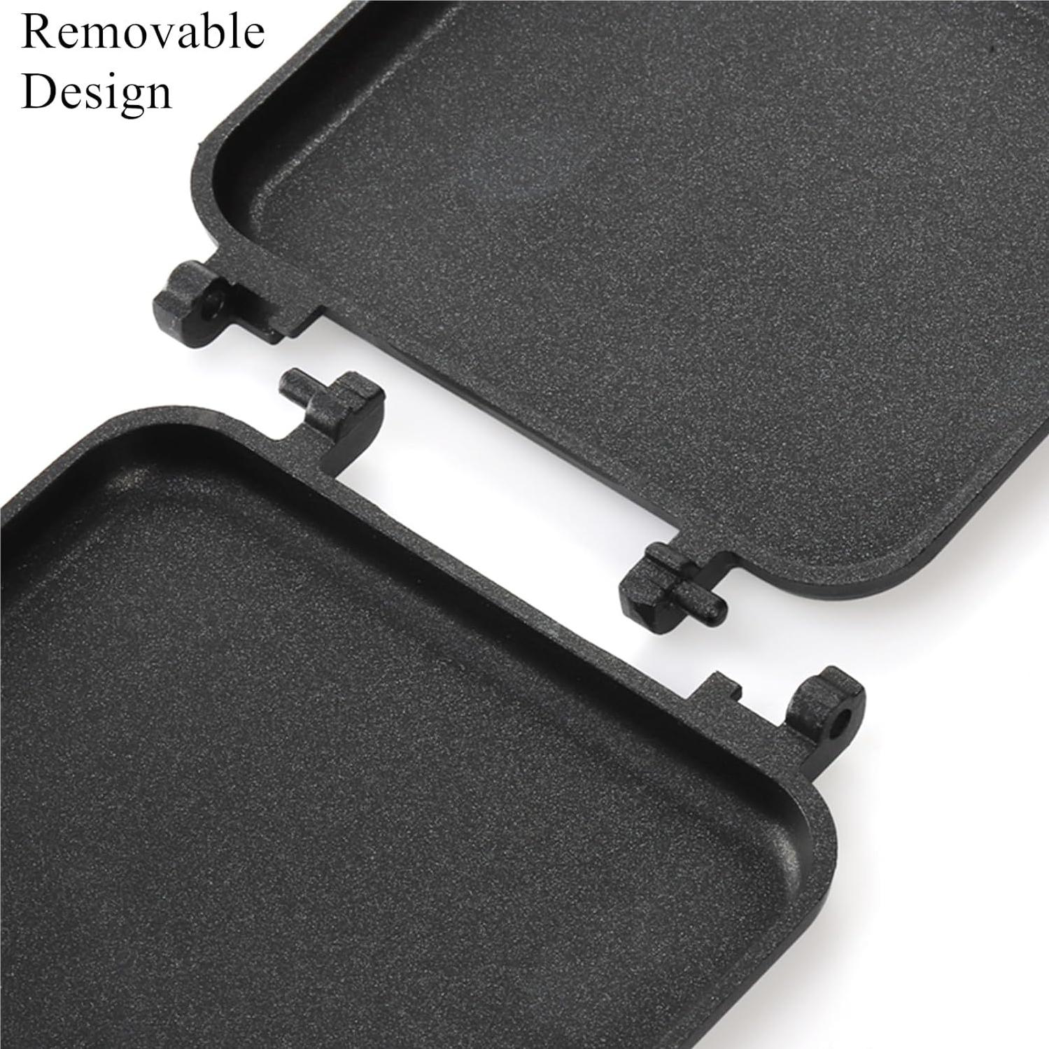 Horno de Sándwich Caliente Cididu - Sartén Antiadherente Doble Cara