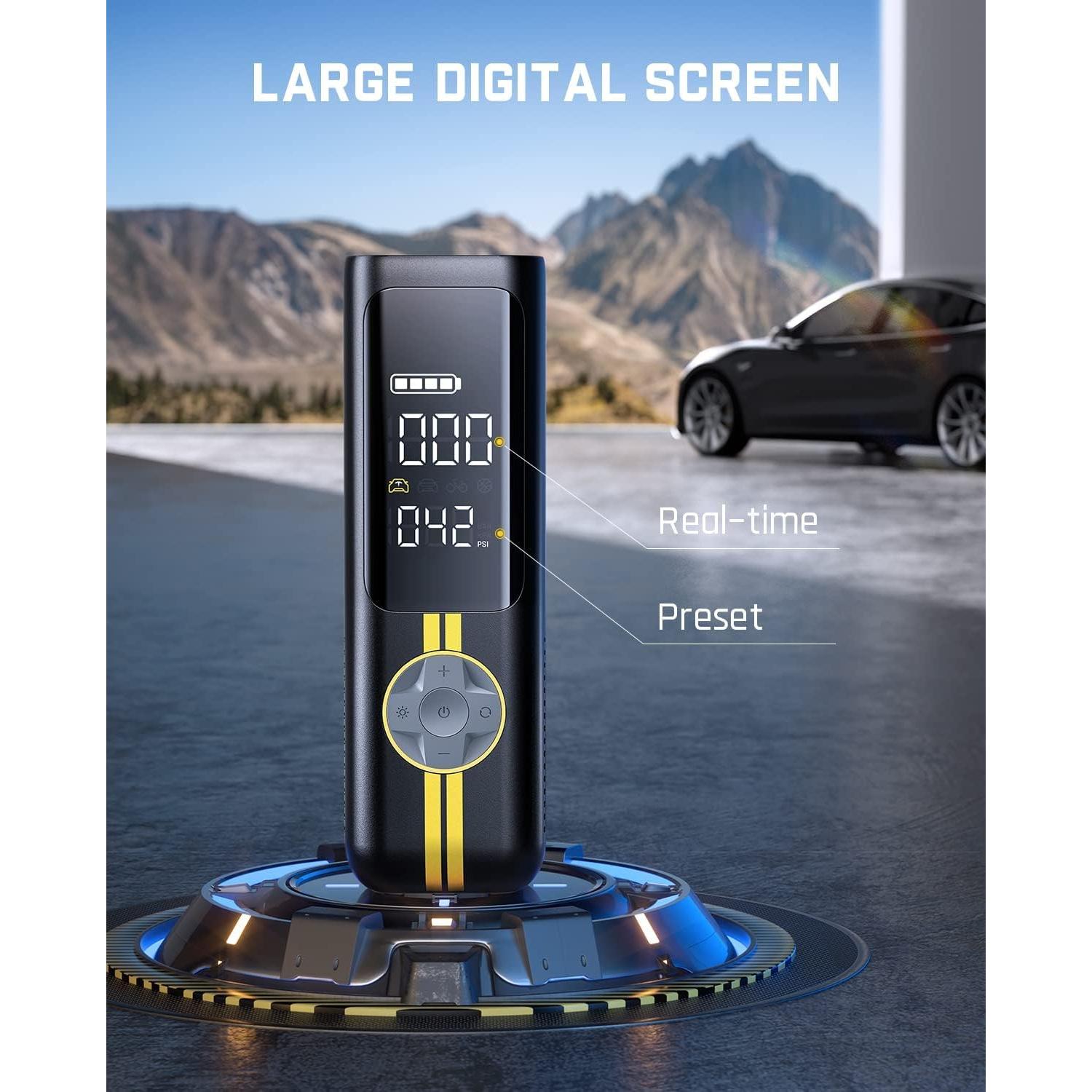 Inflador de Neumáticos Fanttik X8 APEX EV 150 PSI Portátil