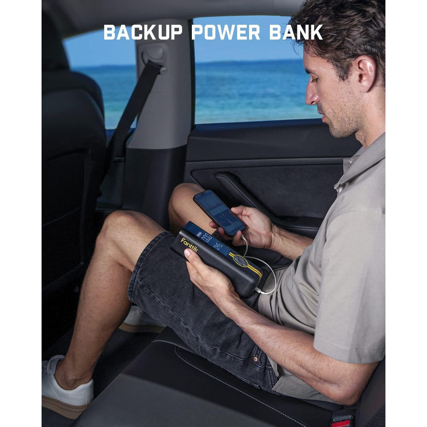 Inflador de Neumáticos Fanttik X8 APEX EV 150 PSI Portátil