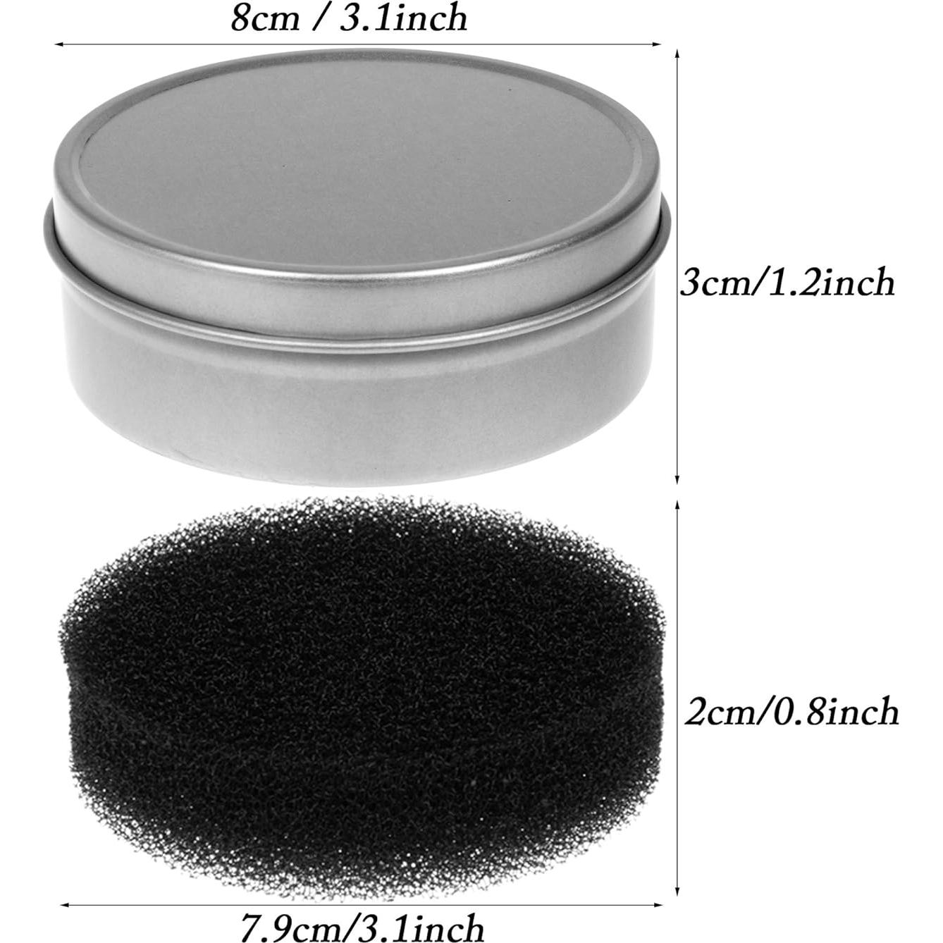 RONRONS 10 Esponjas Limpiadoras de Brochas de Maquillaje