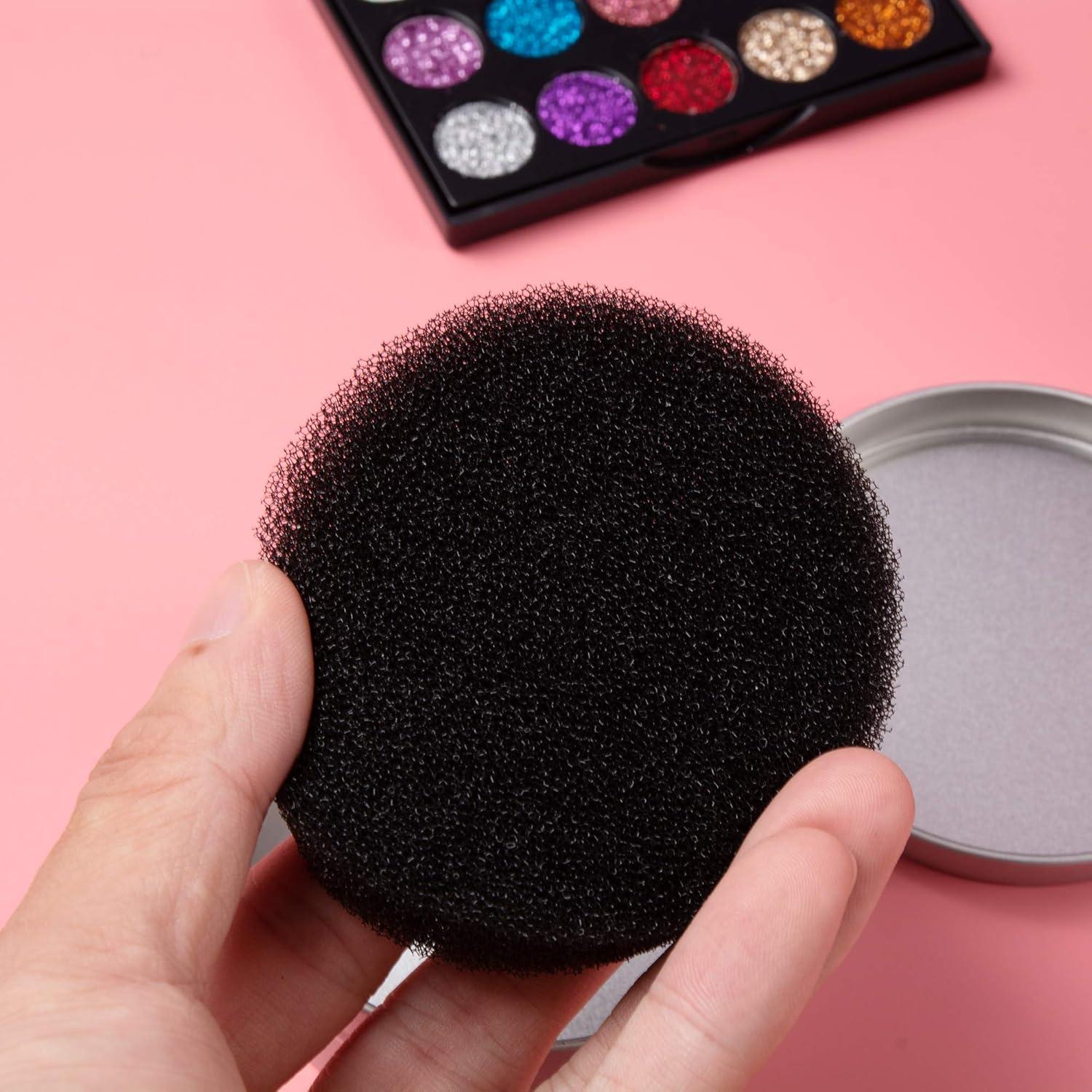 RONRONS 10 Esponjas Limpiadoras de Brochas de Maquillaje