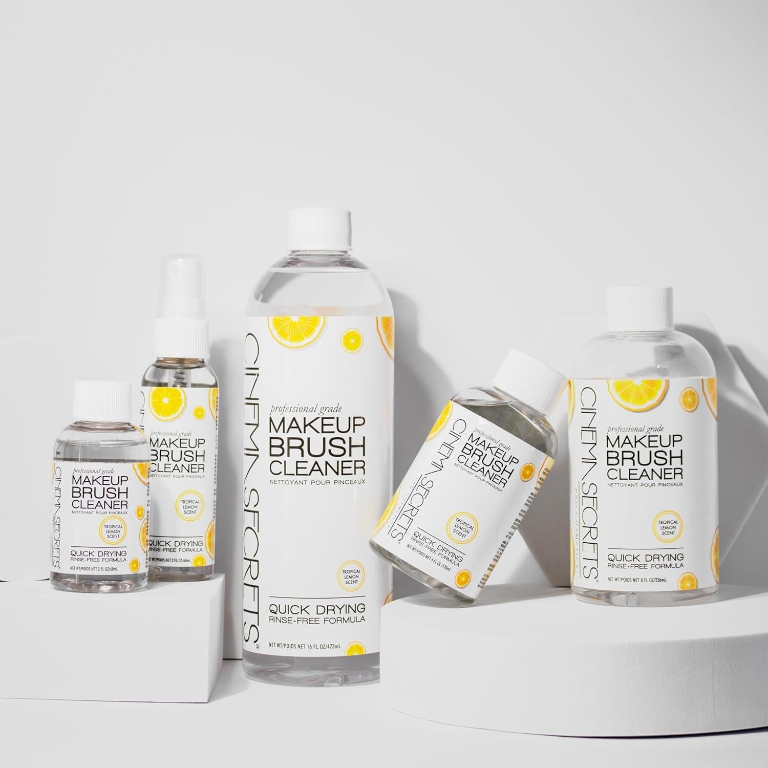 Combo Limpiador de Brochas Cinema Secrets 473ml y 59ml