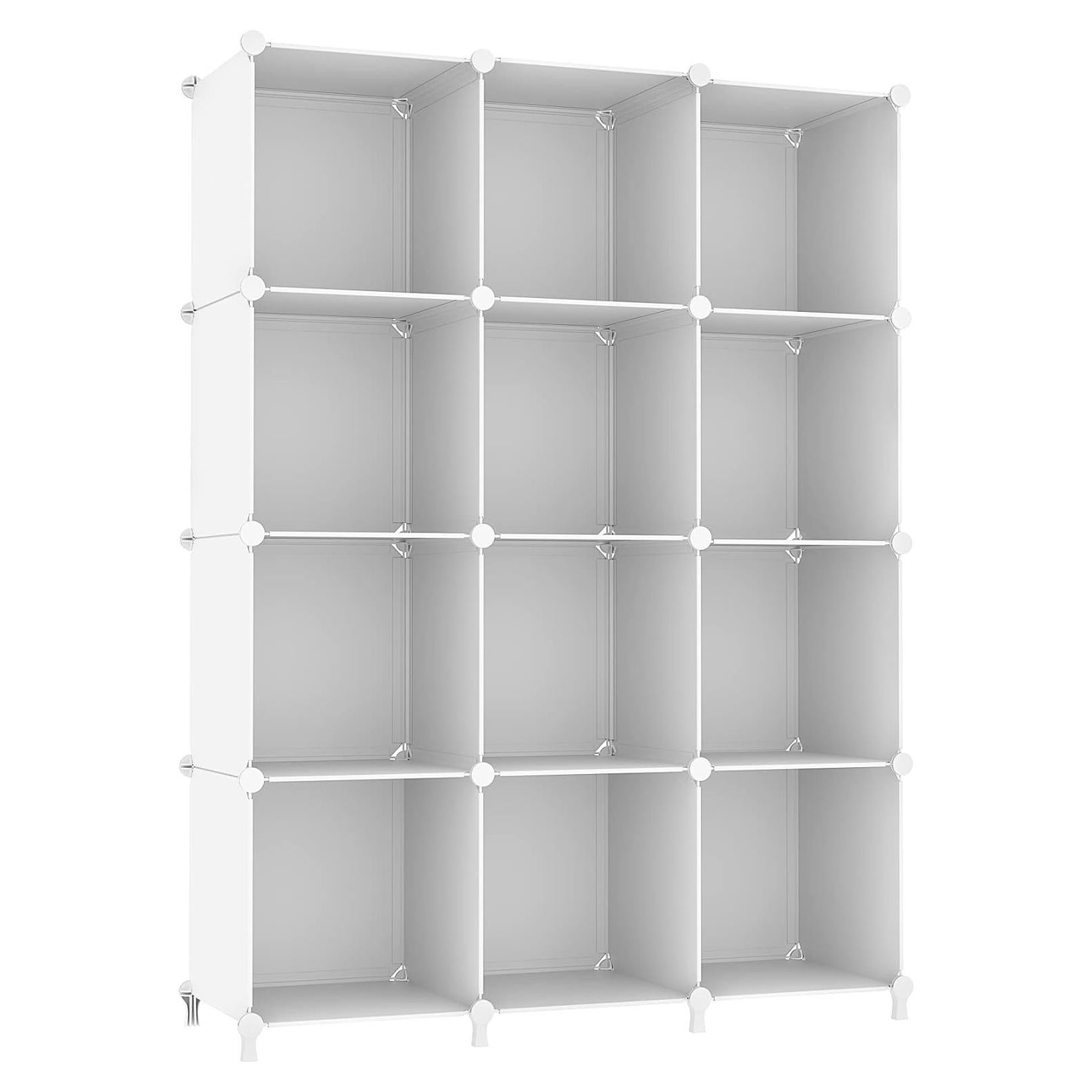 Organizador AWTATOS 12 Cubos Almacenamiento Blanco DIY