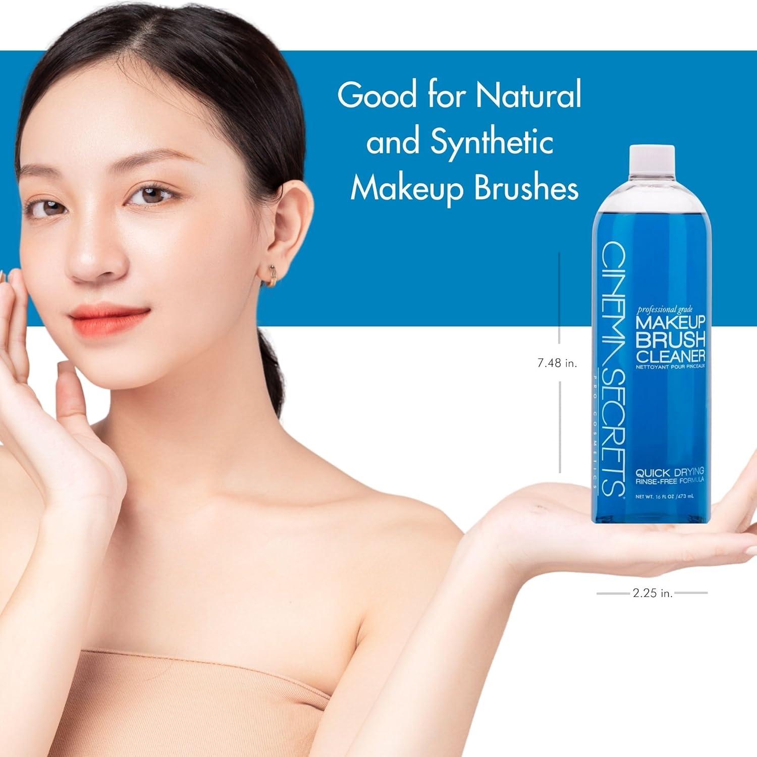 Combo Limpiador de Brochas Cinema Secrets 16 oz Vainilla