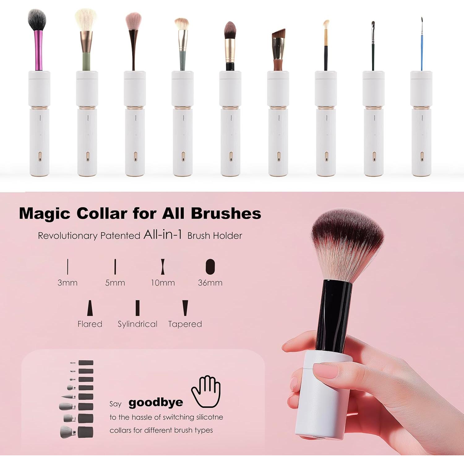 Limpiador y Secador de Brochas Eléctrico Universal 1500mAh