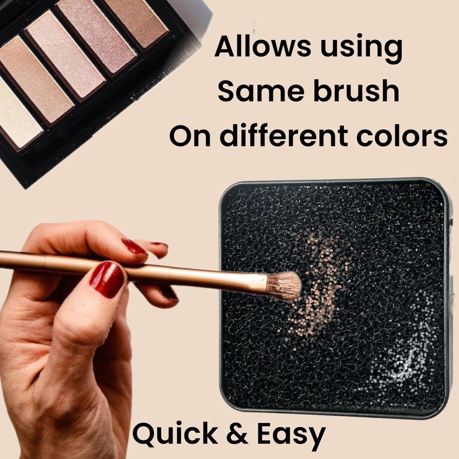 Esponja Limpiadora de Brochas Alazco 10,8x10,2 cm Reutilizable