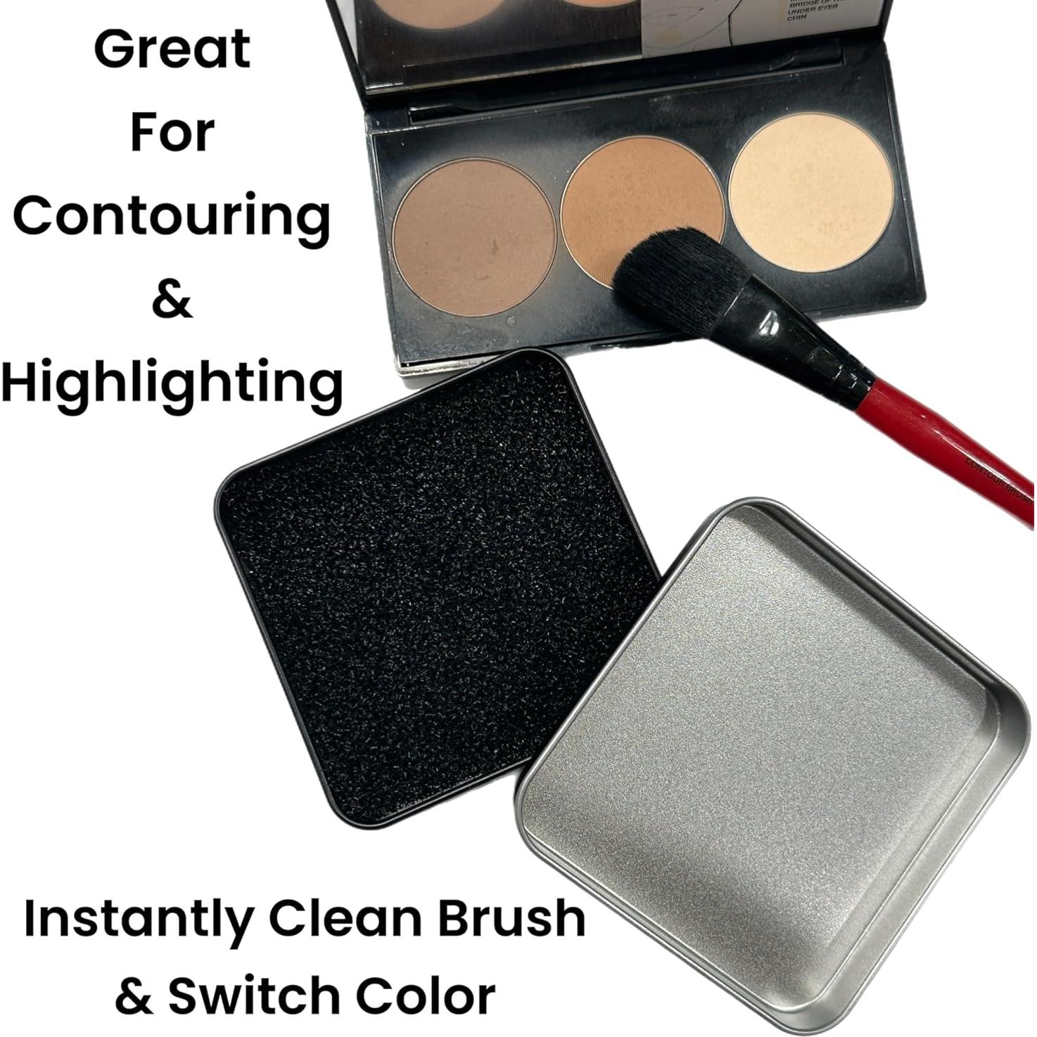 Esponja Limpiadora de Brochas Alazco 10,8x10,2 cm Reutilizable