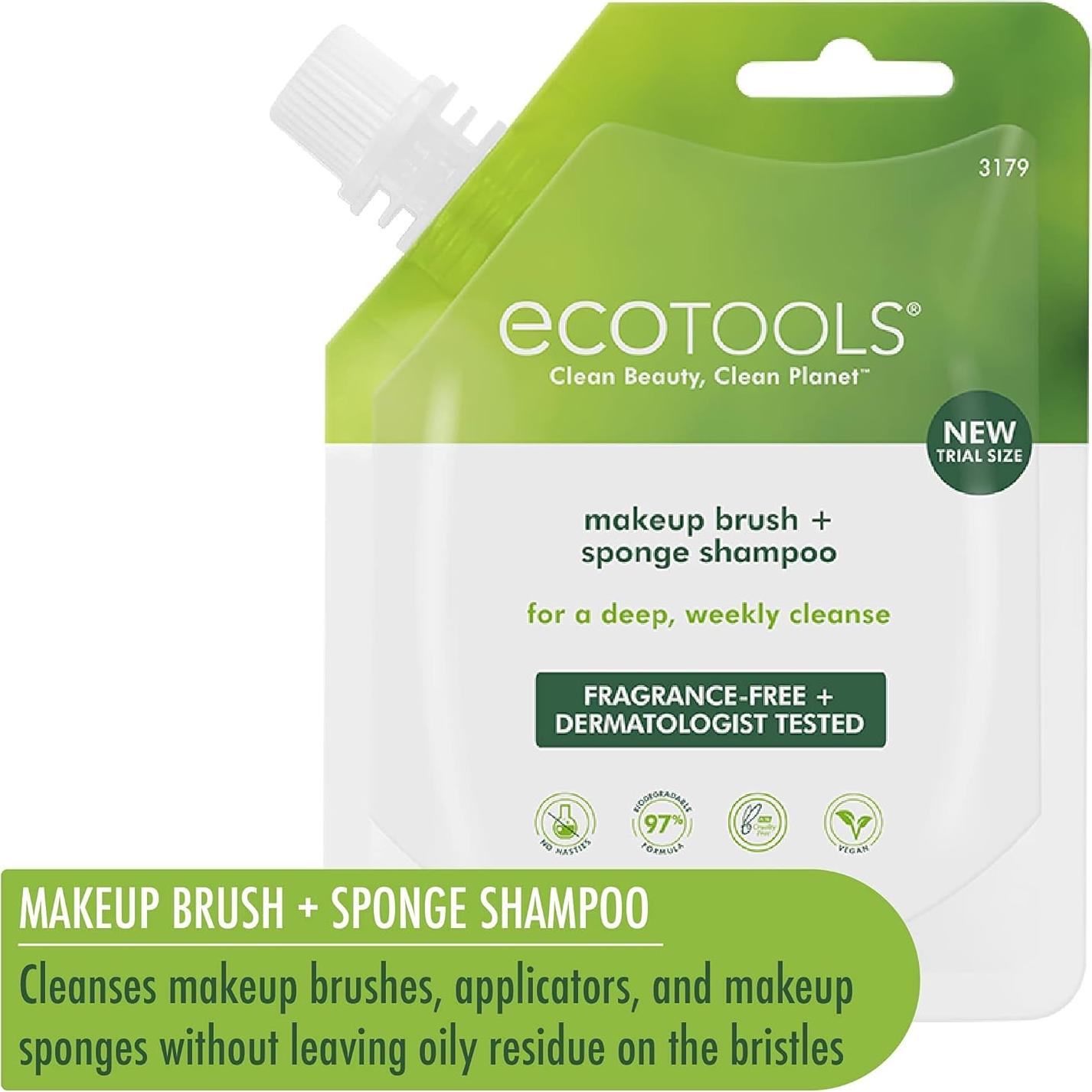 Champú Limpiador de Brochas EcoTools 170 g Hipoalergénico