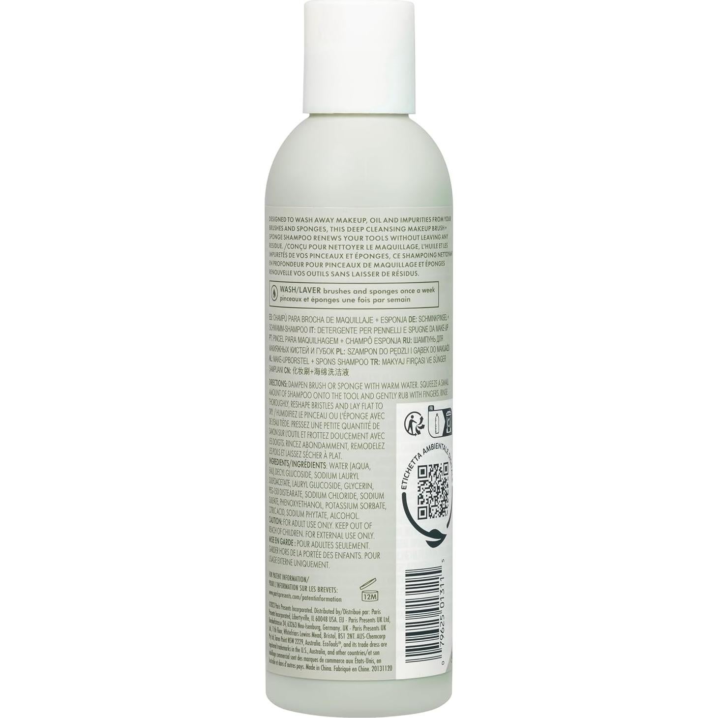 Champú Limpiador de Brochas EcoTools 170 g Hipoalergénico