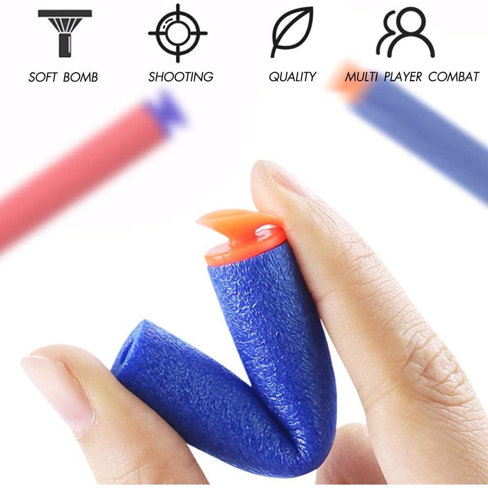 Pistolas Blaster POKONBOY 6 Piezas con 120 Dardos de Espuma