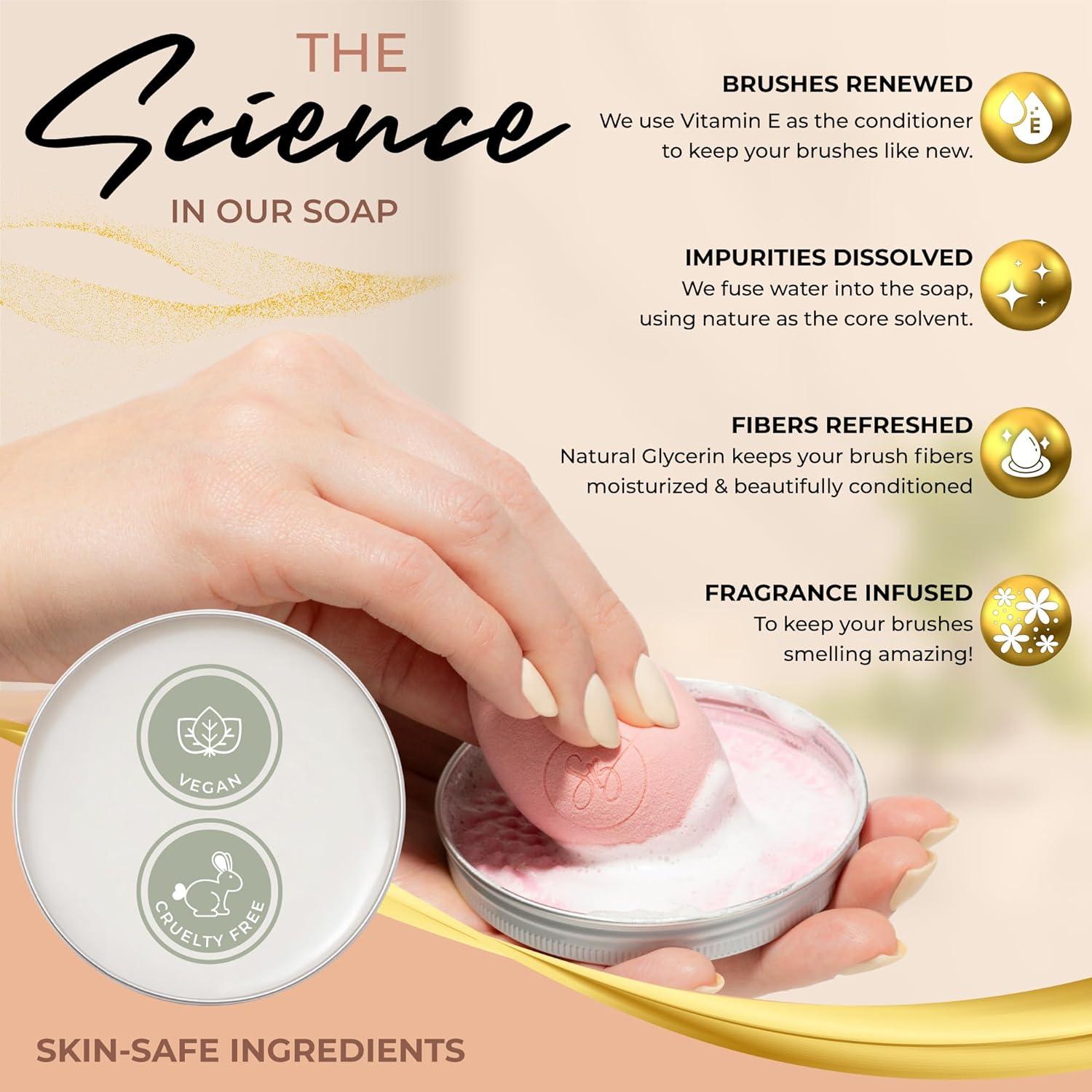 Limpiador de Brochas de Maquillaje Snapshot Beauty 99ml