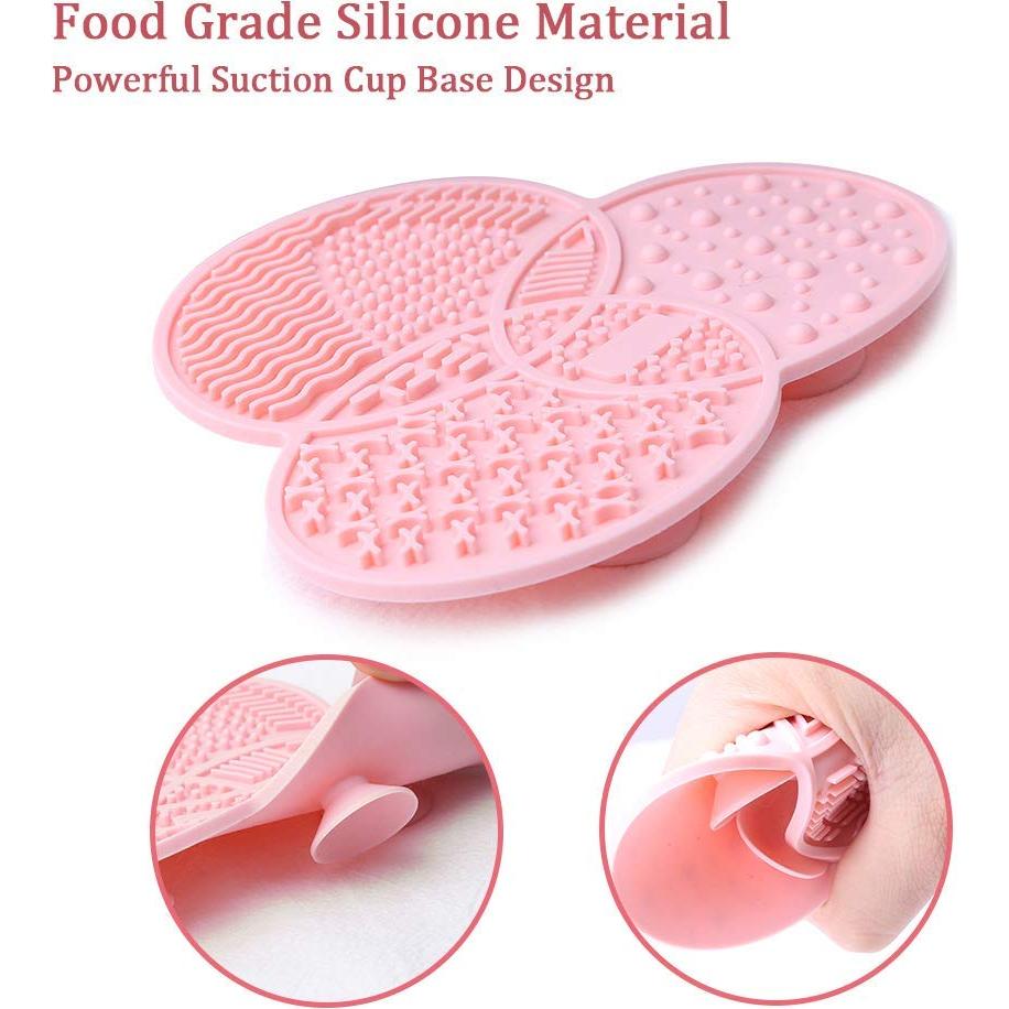 Alfombrilla y Soporte de Limpieza para Brochas Diolan - 28 Agujeros