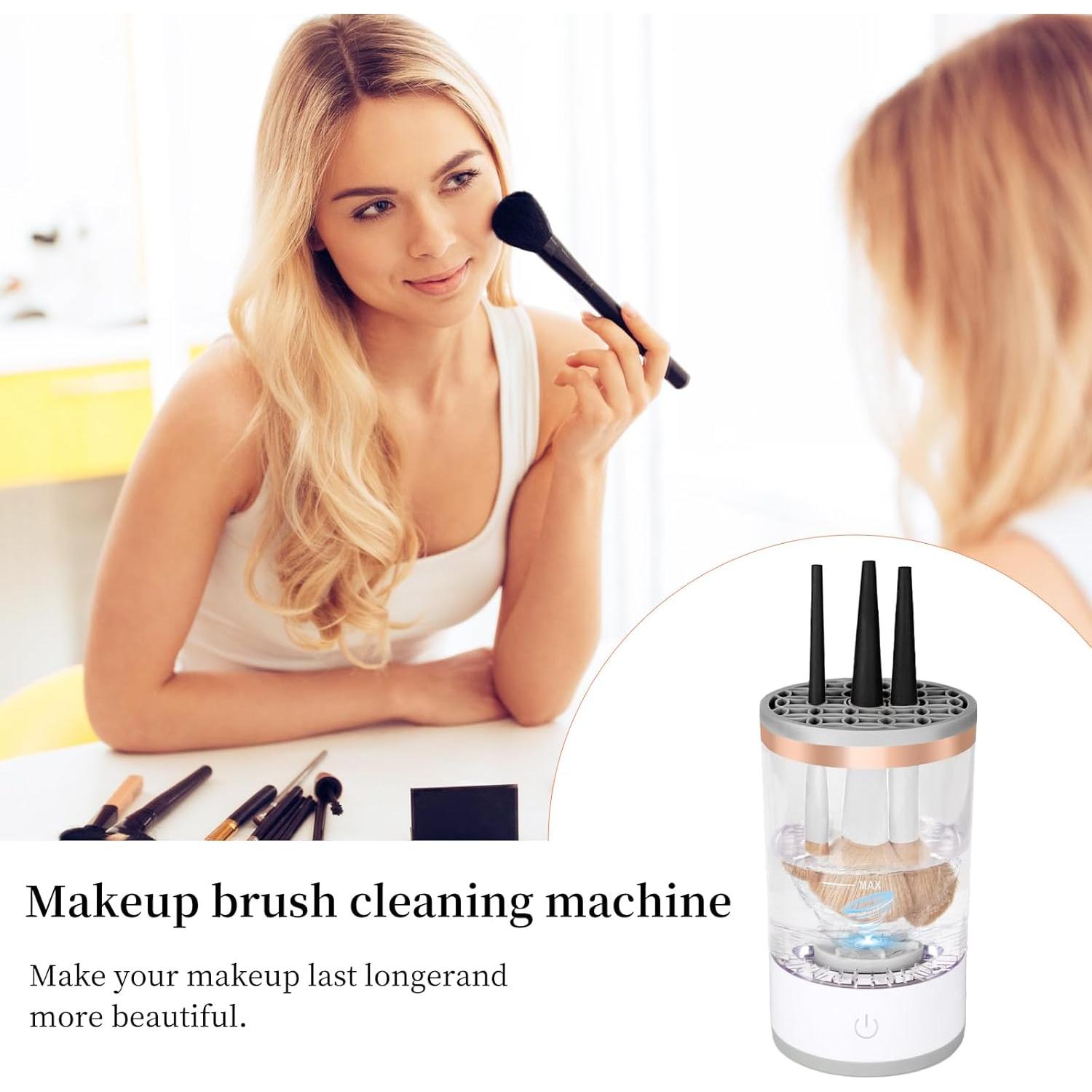 Limpiador Eléctrico de Brochas de Maquillaje MOODTALK