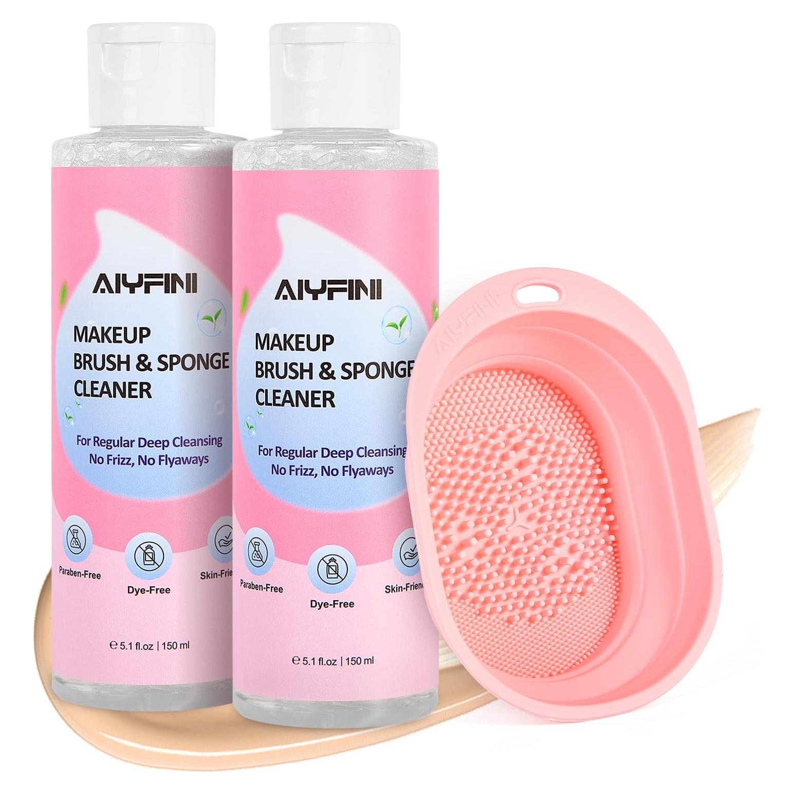 Limpiador de Brochas Alyfini 300 ml + Cuenca Plegable