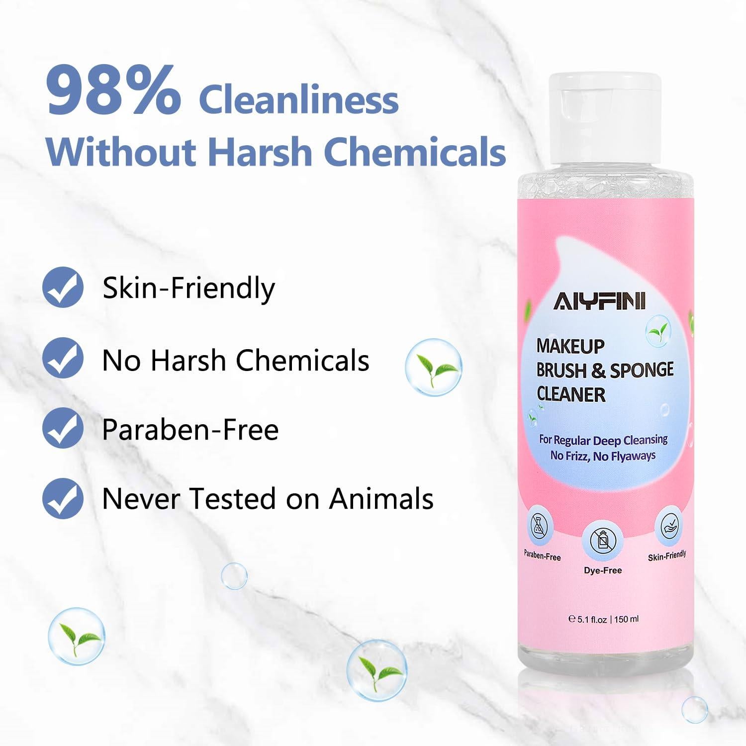 Limpiador de Brochas Alyfini 300 ml + Cuenca Plegable