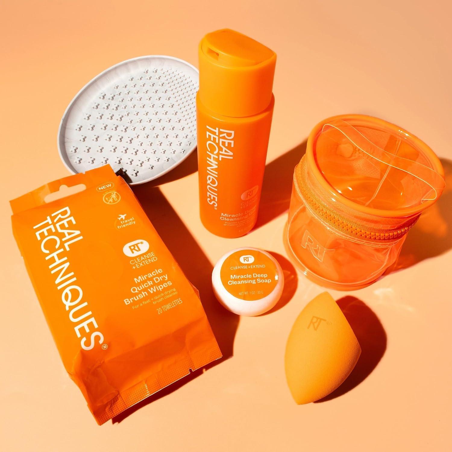 Toallitas para Brochas Real Techniques 20 Unidades Veganas