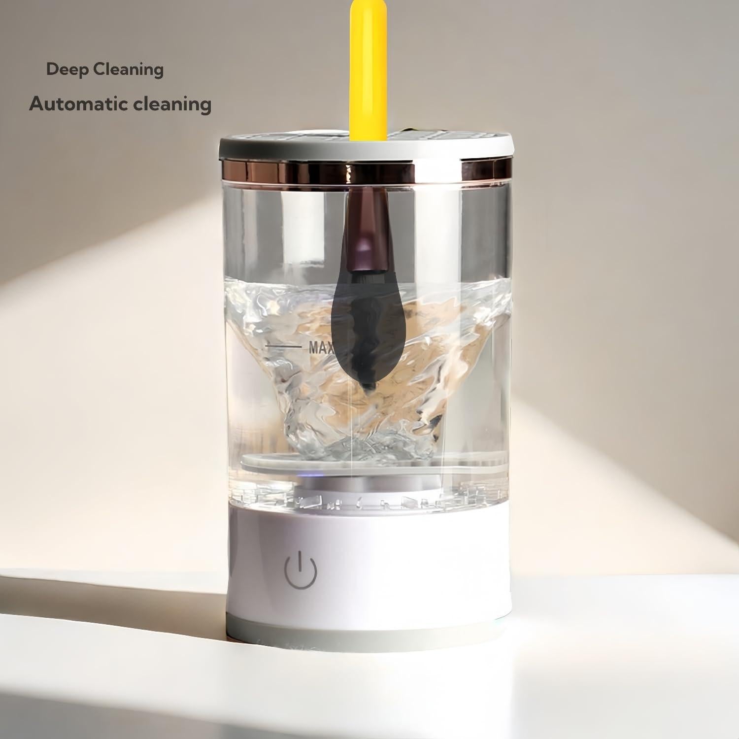 Limpiadora de Brochas de Maquillaje Eléctrica GANTTCHAGE 3-en-1